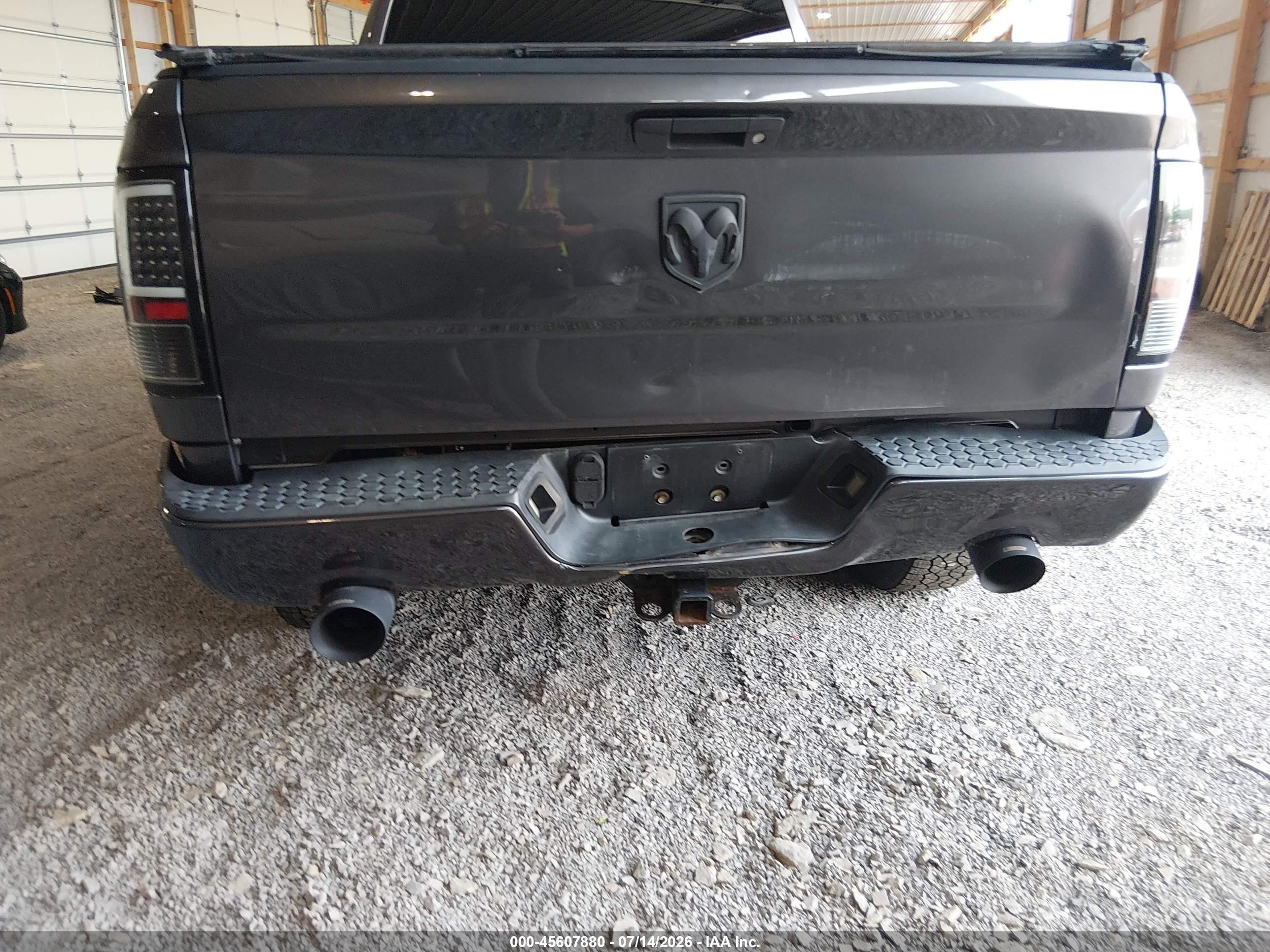 2014 Ram 1500 Express Gray vin: 1C6RR7FT8ES230623