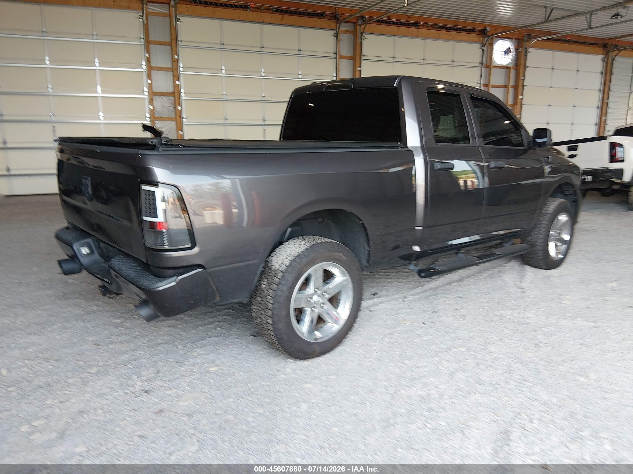 2014 Ram 1500 Express Gray vin: 1C6RR7FT8ES230623