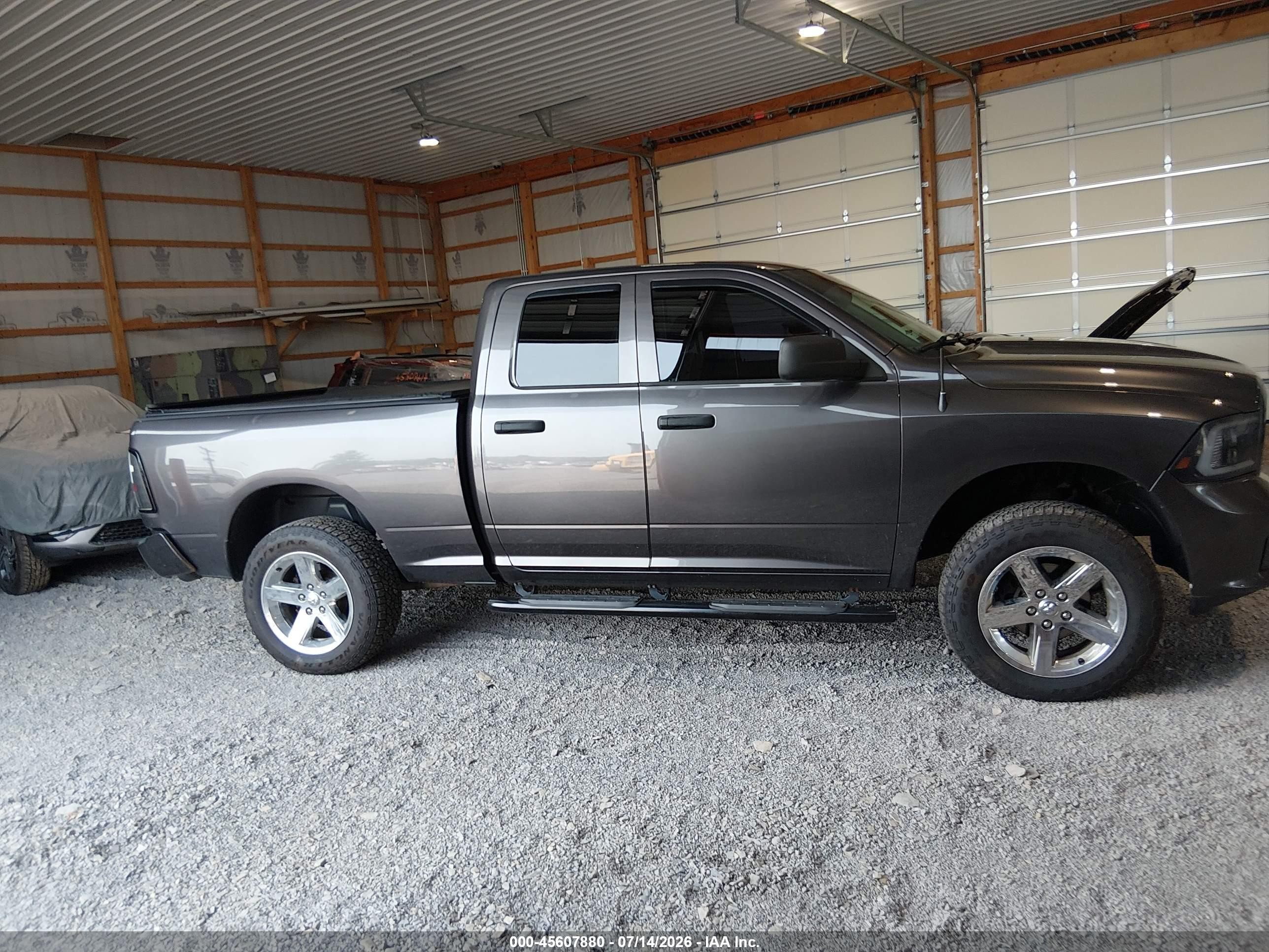2014 Ram 1500 Express Gray vin: 1C6RR7FT8ES230623