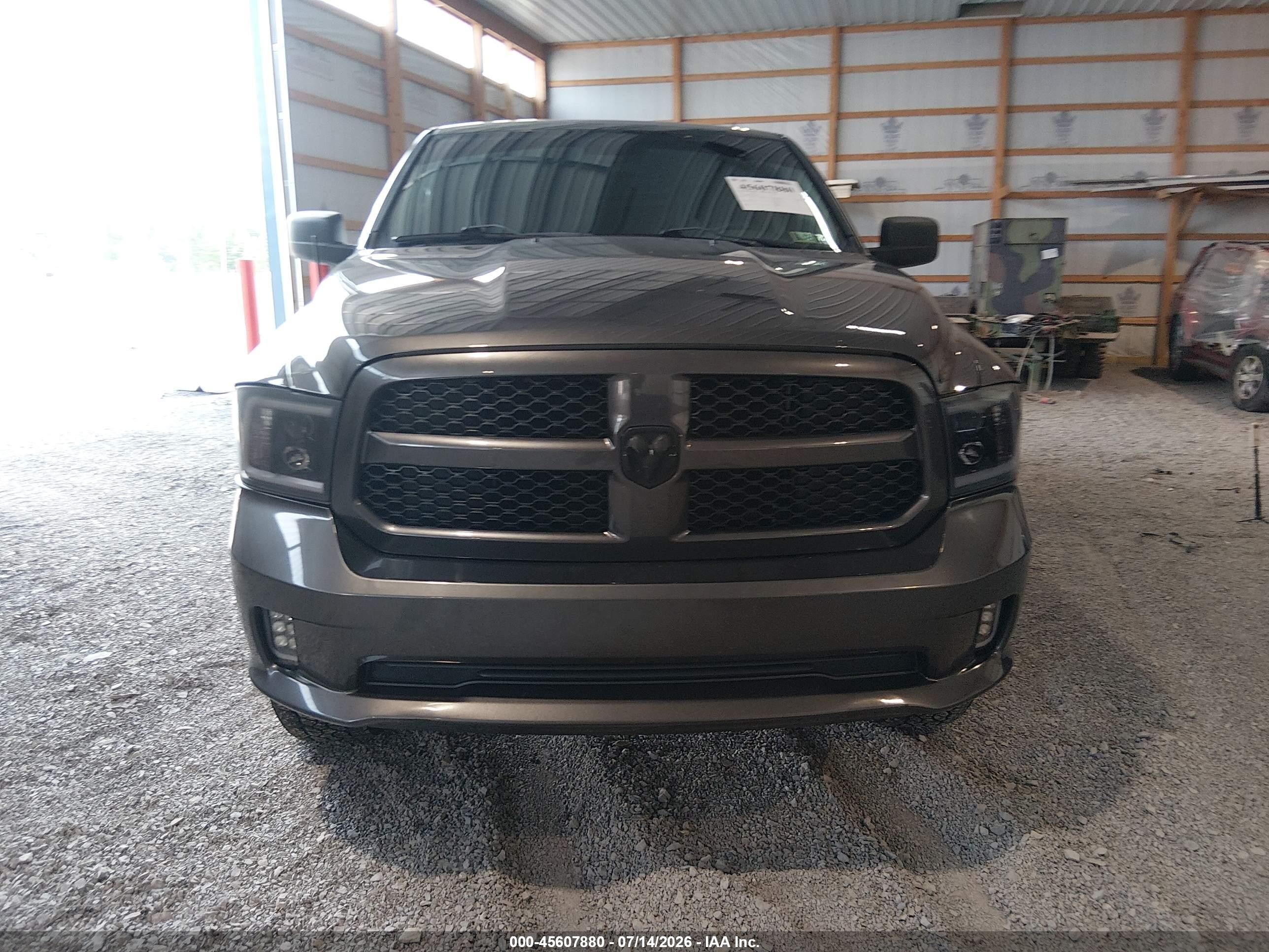 2014 Ram 1500 Express Gray vin: 1C6RR7FT8ES230623
