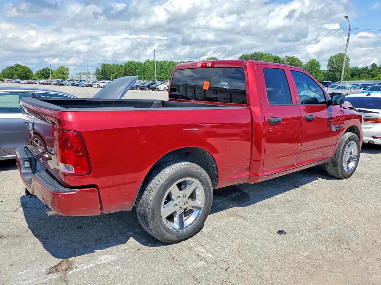 2014 Ram 1500 St Красный vin: 1C6RR7FT8ES282222
