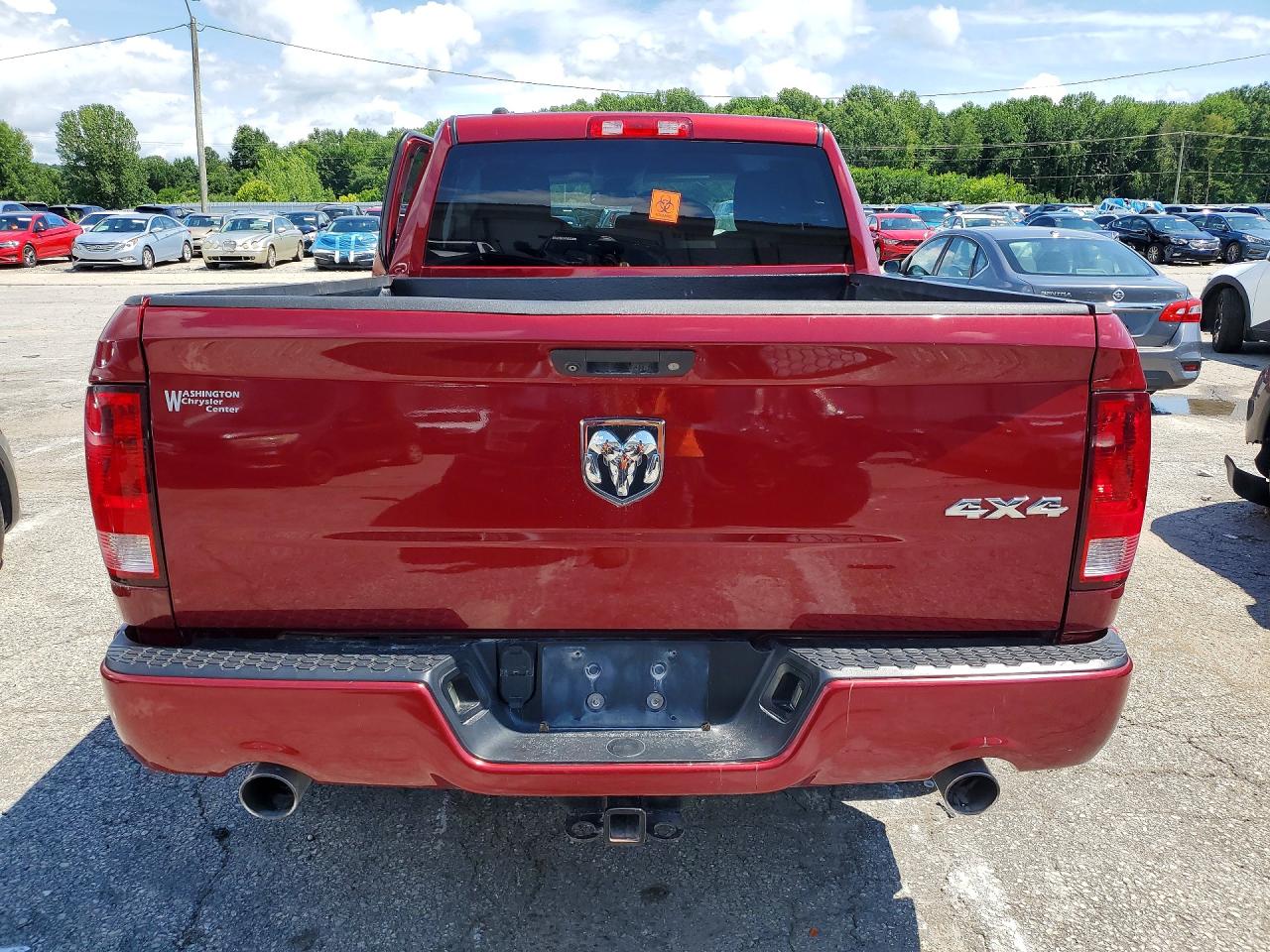 2014 Ram 1500 St Красный vin: 1C6RR7FT8ES282222