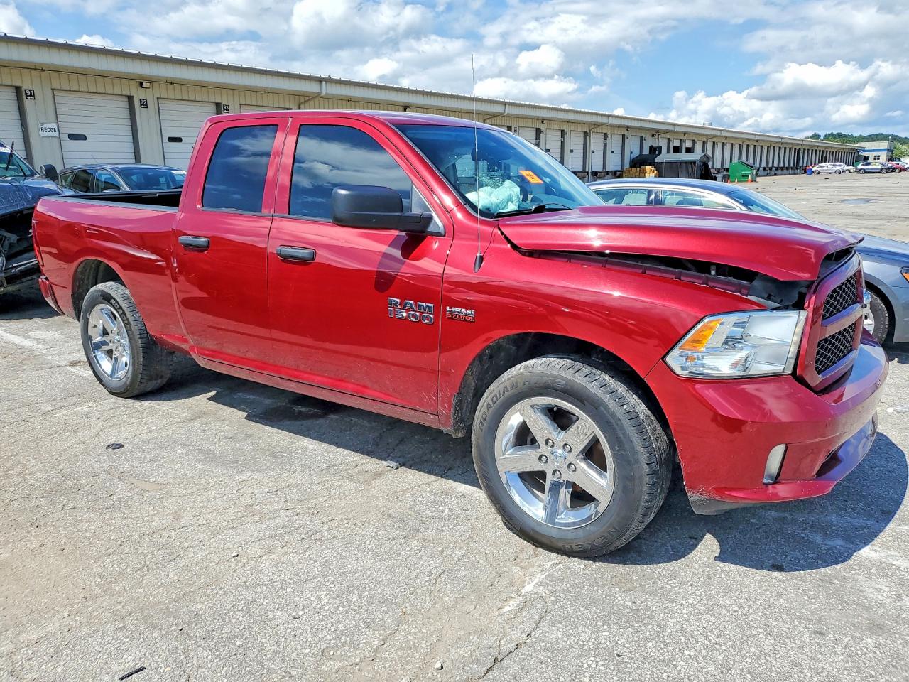 2014 Ram 1500 St Красный vin: 1C6RR7FT8ES282222
