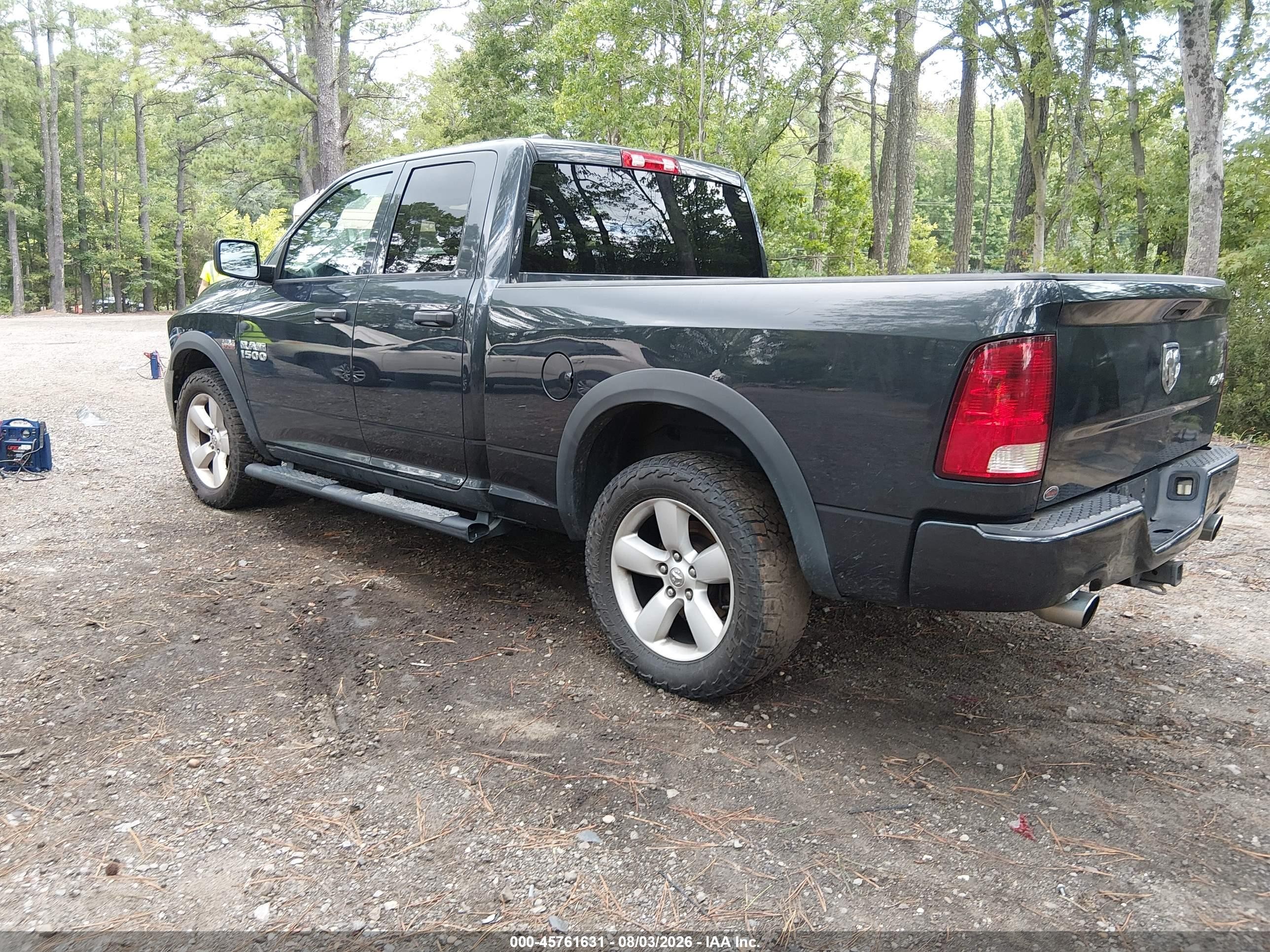 2014 Ram 1500 Express Black vin: 1C6RR7FT8ES331239