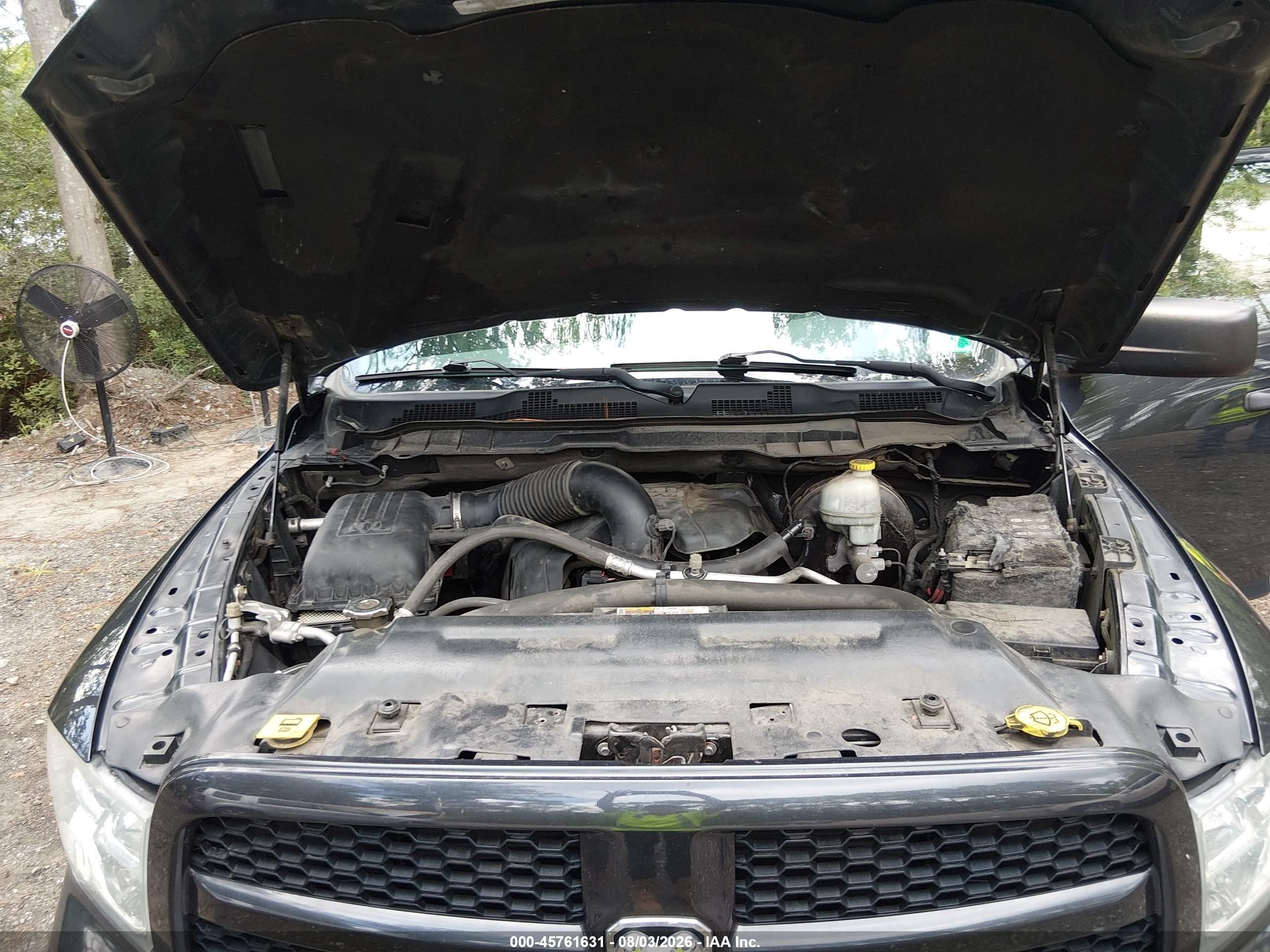 2014 Ram 1500 Express Black vin: 1C6RR7FT8ES331239