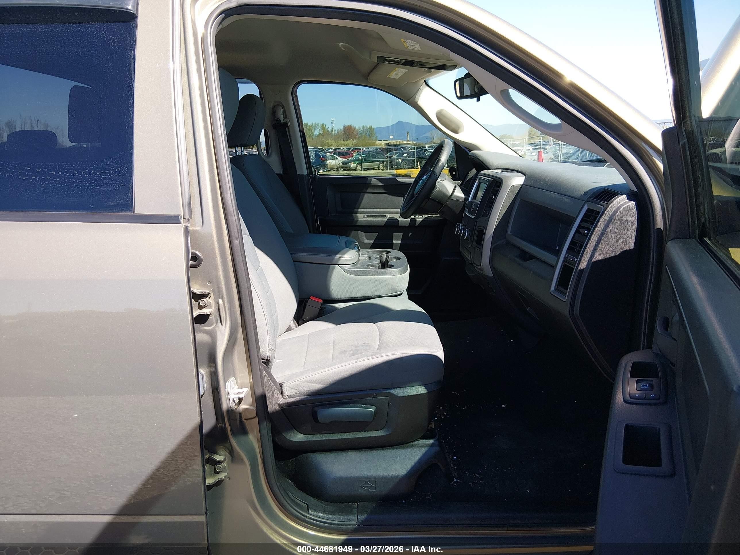 2014 Ram 1500 Tradesman Green vin: 1C6RR7FT8ES394213