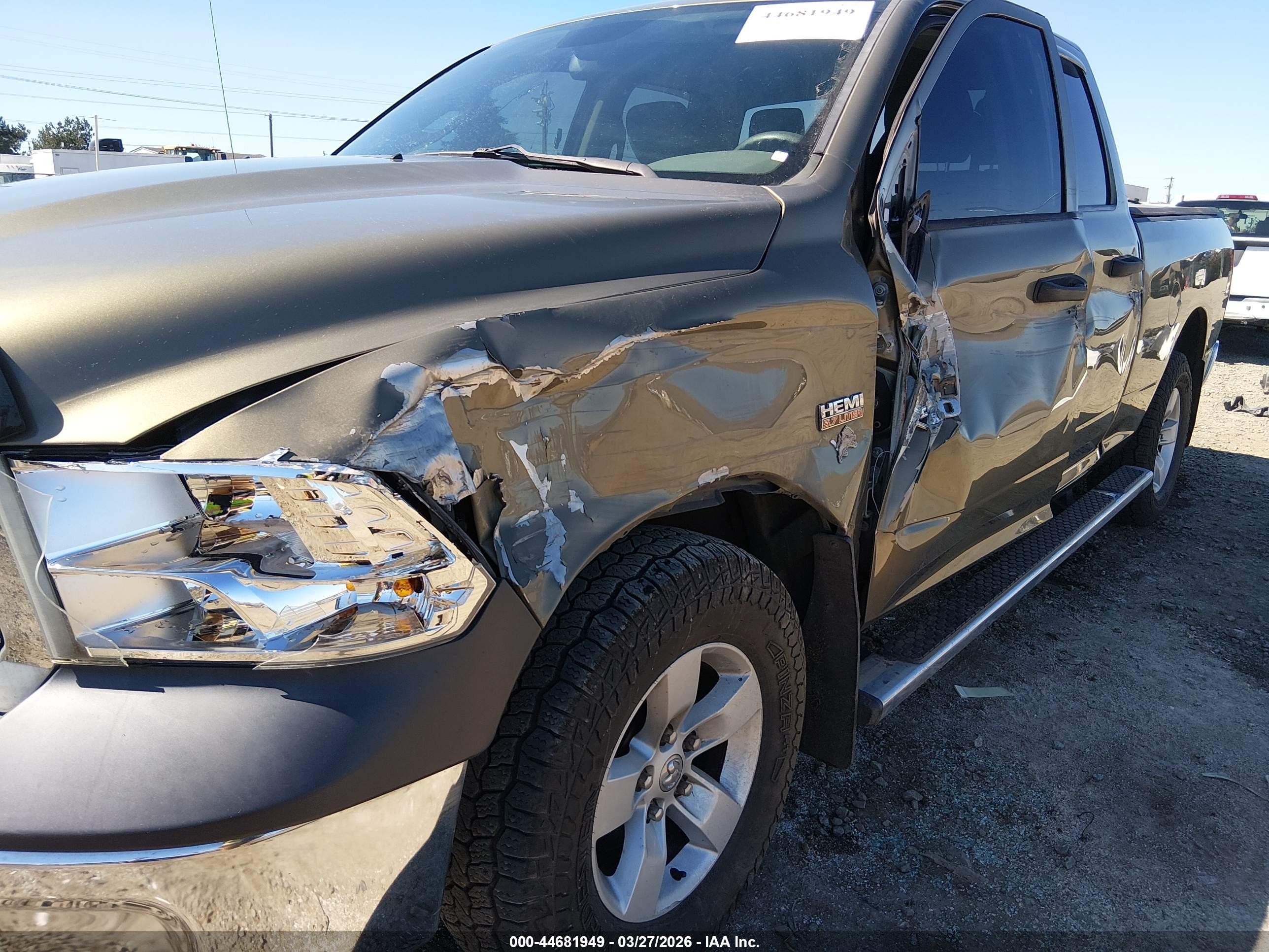 2014 Ram 1500 Tradesman Green vin: 1C6RR7FT8ES394213