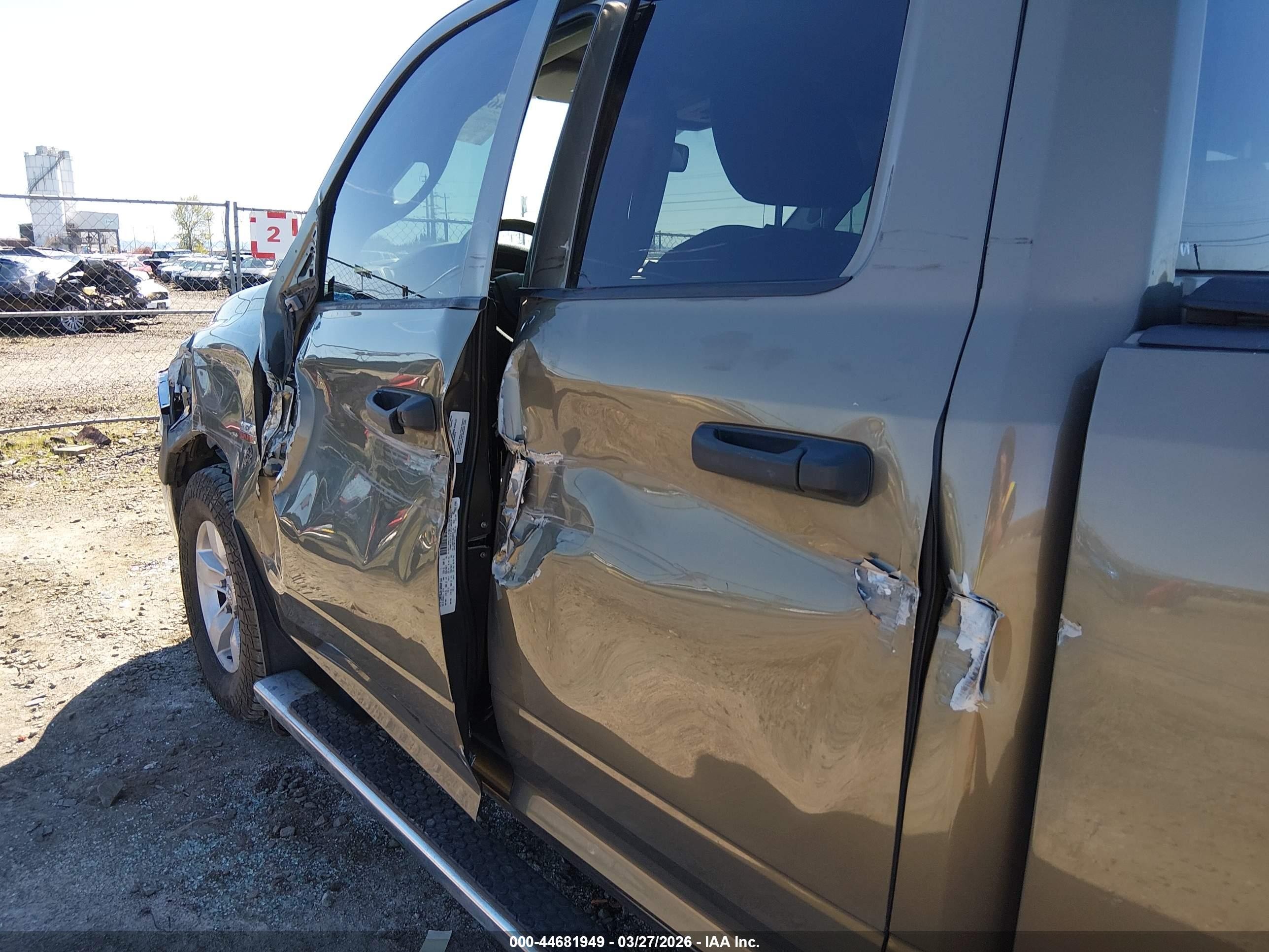 2014 Ram 1500 Tradesman Green vin: 1C6RR7FT8ES394213