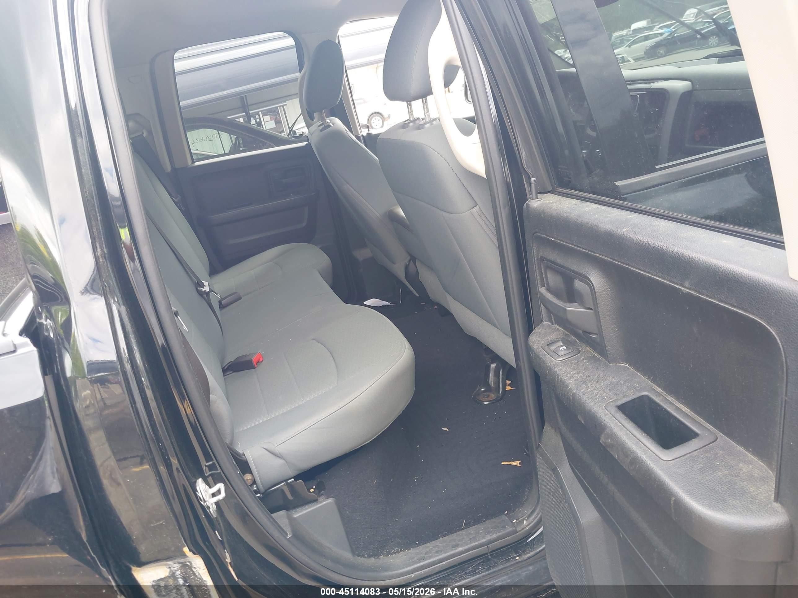 2014 Ram 1500 Express Black vin: 1C6RR7FT8ES451204