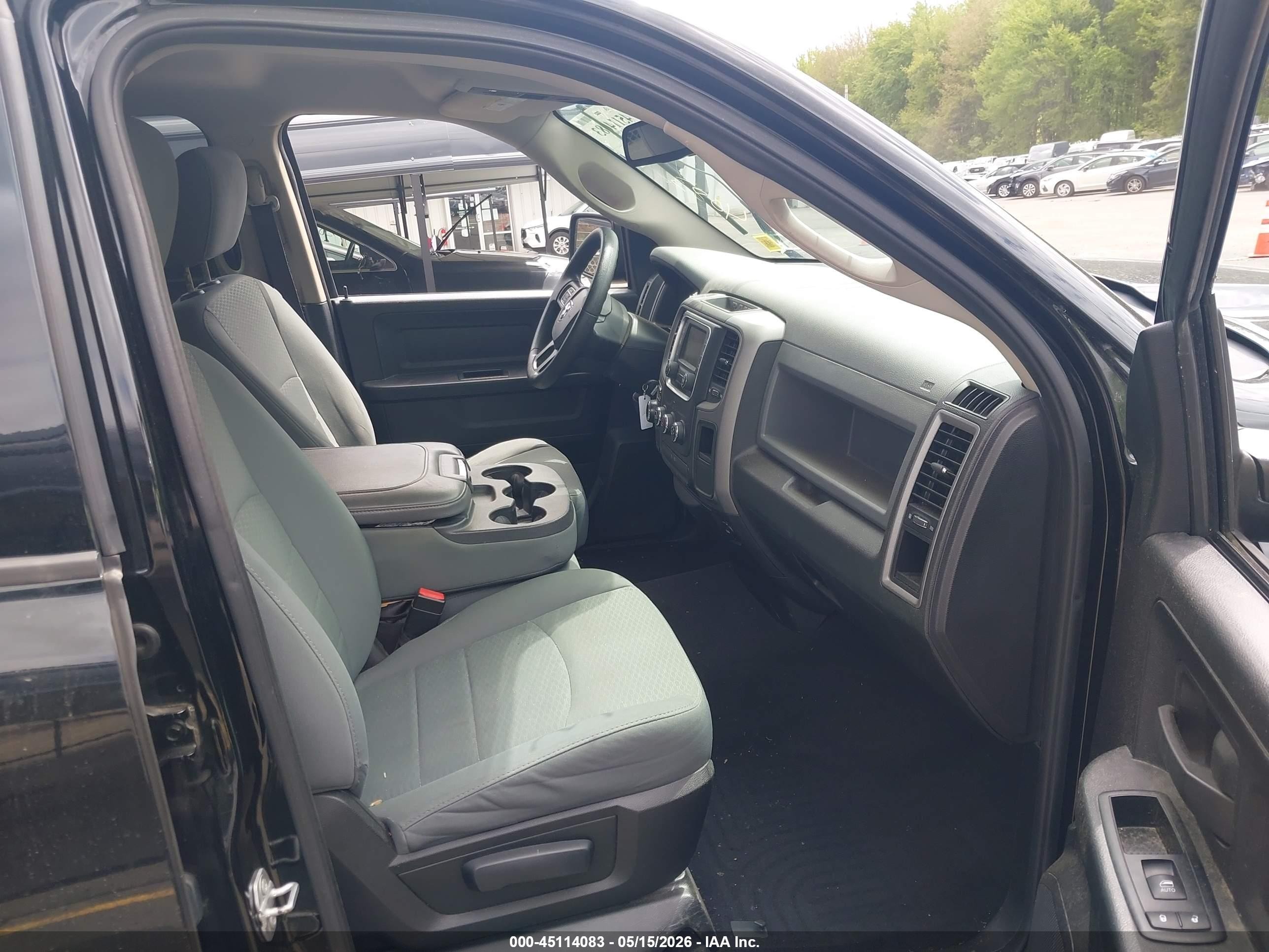 2014 Ram 1500 Express Black vin: 1C6RR7FT8ES451204