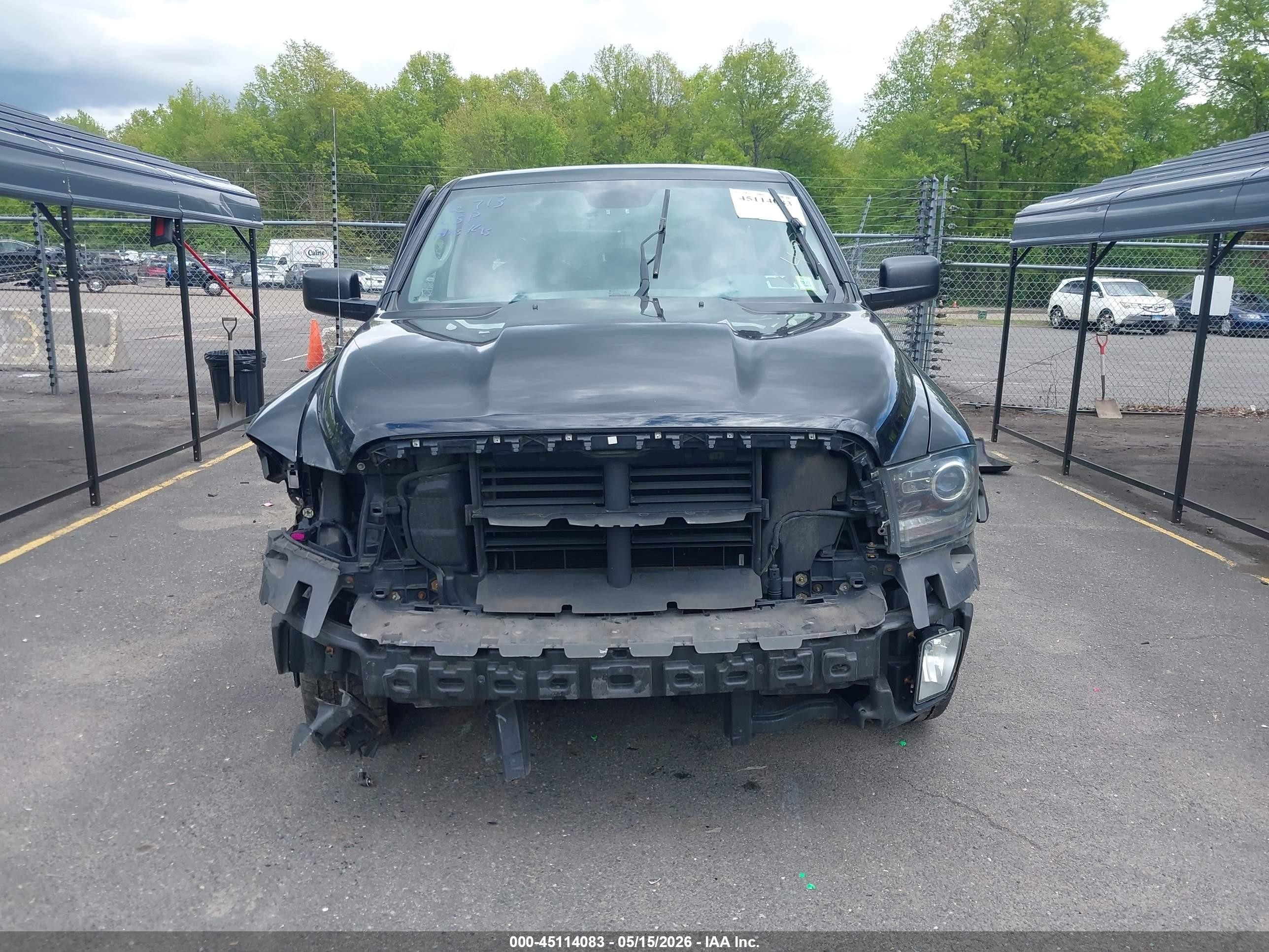 2014 Ram 1500 Express Black vin: 1C6RR7FT8ES451204
