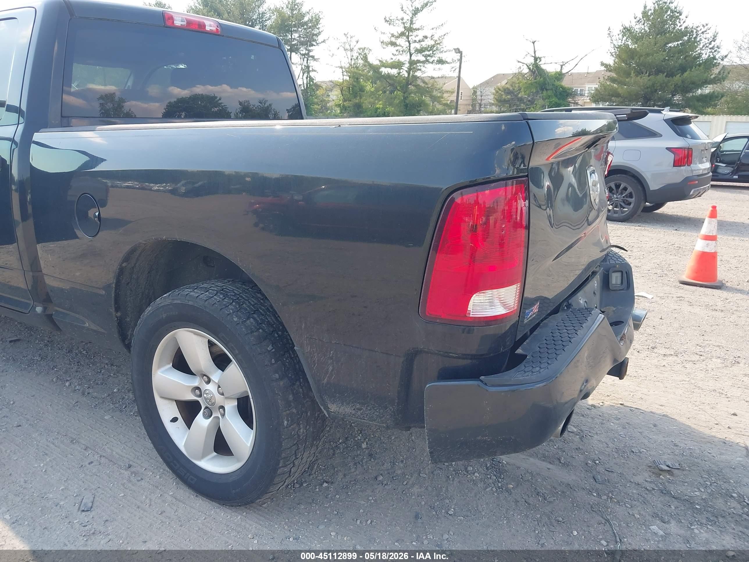 2015 Ram 1500 Express Black vin: 1C6RR7FT8FS679477
