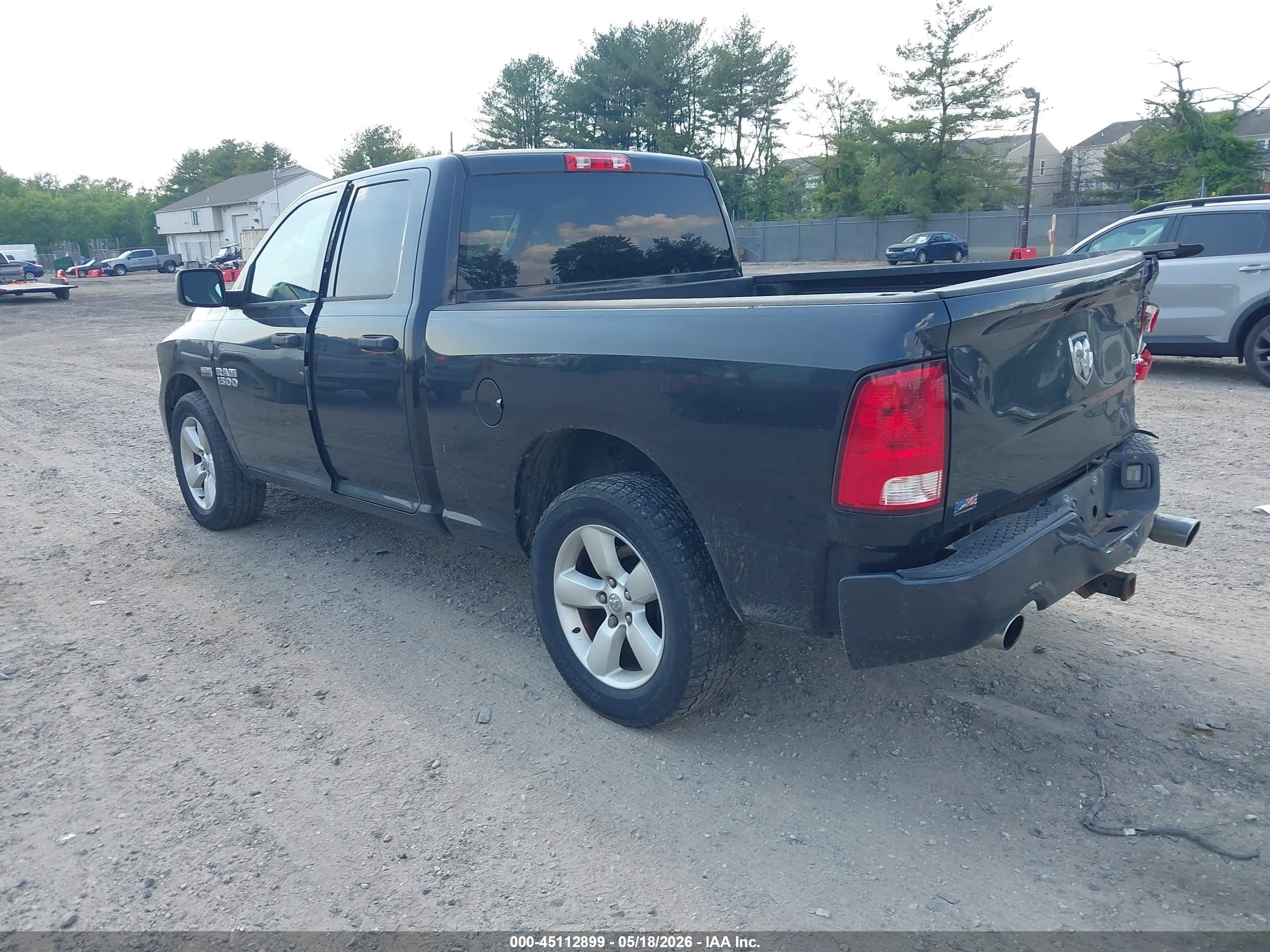 2015 Ram 1500 Express Black vin: 1C6RR7FT8FS679477