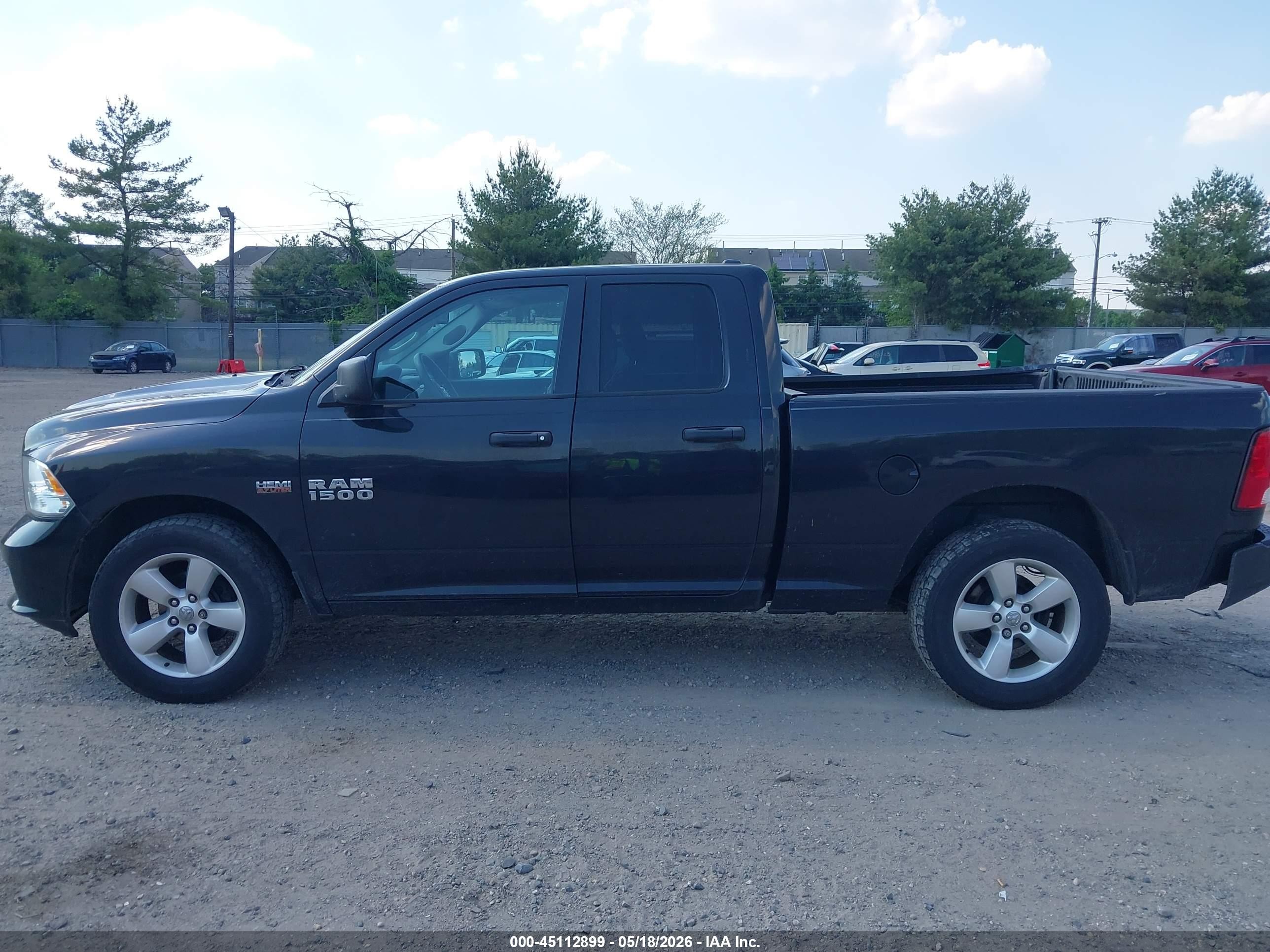2015 Ram 1500 Express Black vin: 1C6RR7FT8FS679477