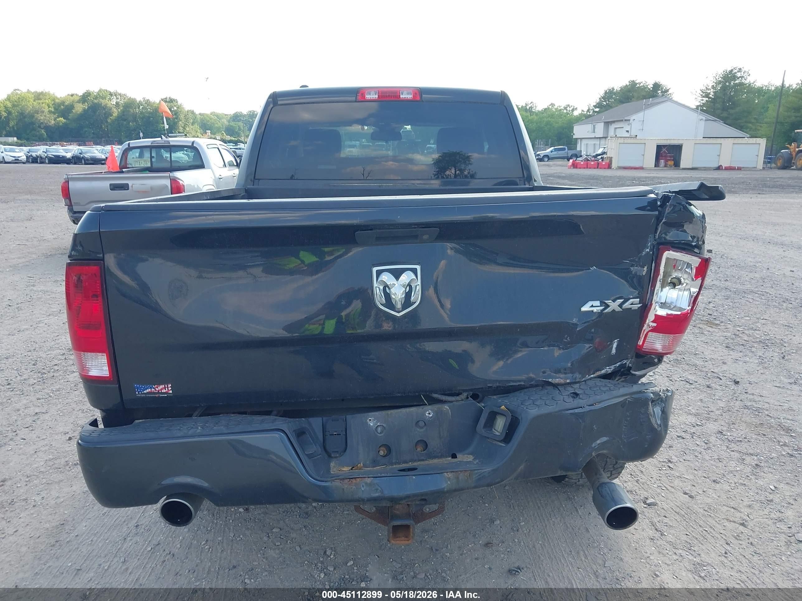 2015 Ram 1500 Express Black vin: 1C6RR7FT8FS679477
