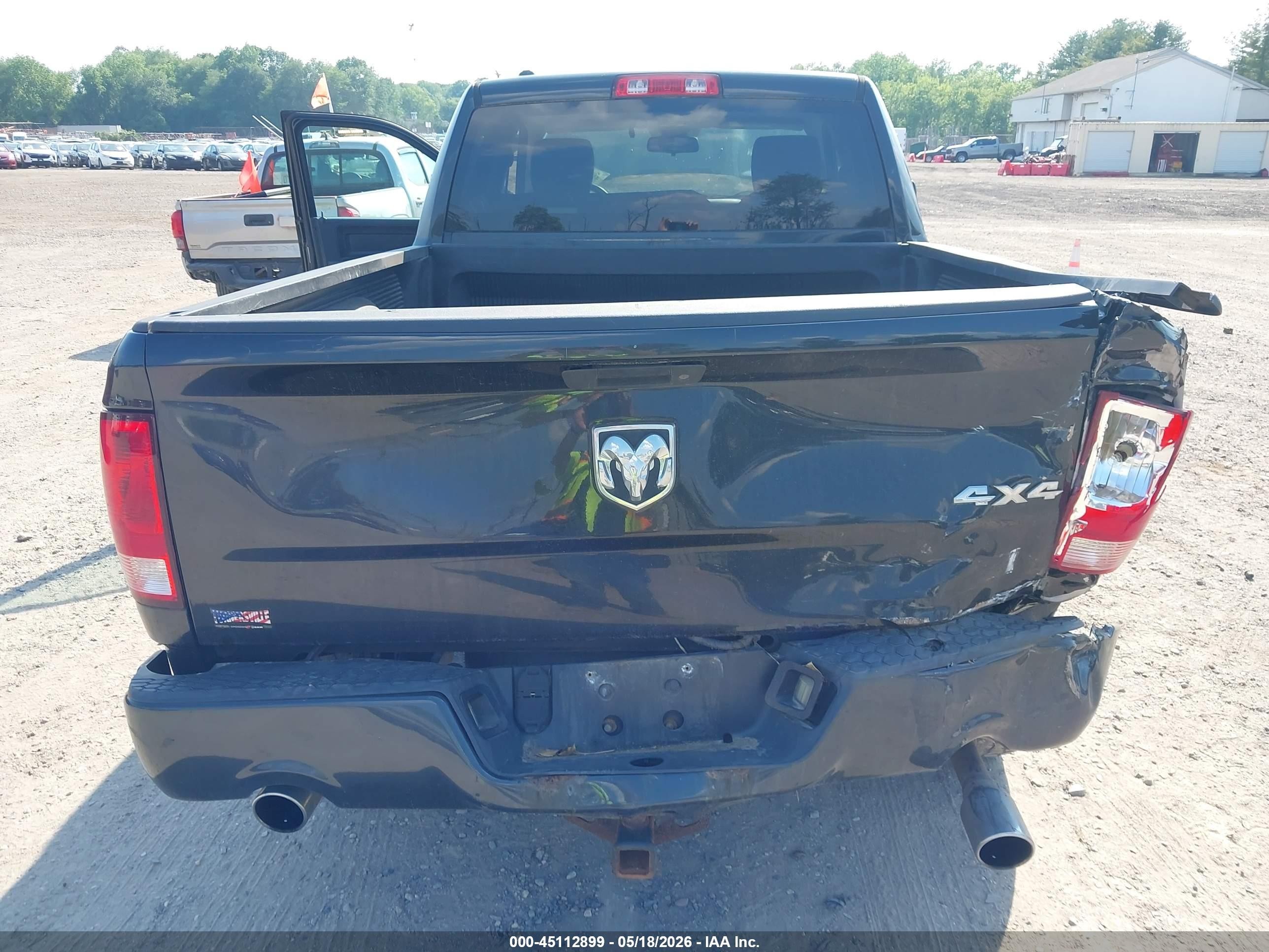 2015 Ram 1500 Express Black vin: 1C6RR7FT8FS679477