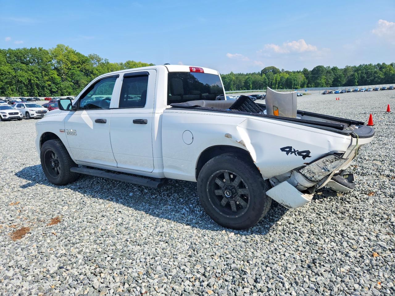 2017 Ram 1500 St White vin: 1C6RR7FT8HS675500
