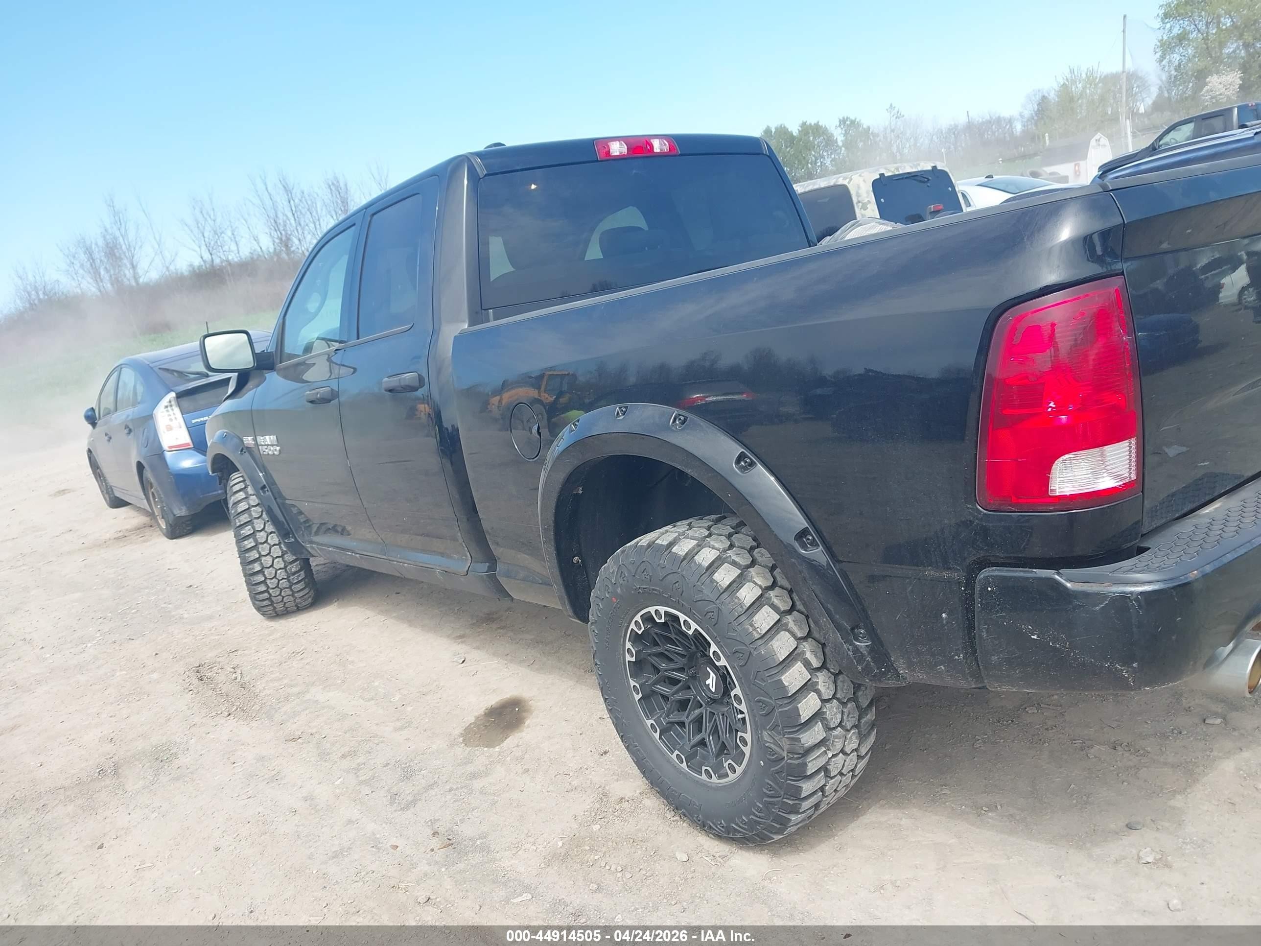 2014 Ram 1500 Express Black vin: 1C6RR7FT9ES126237