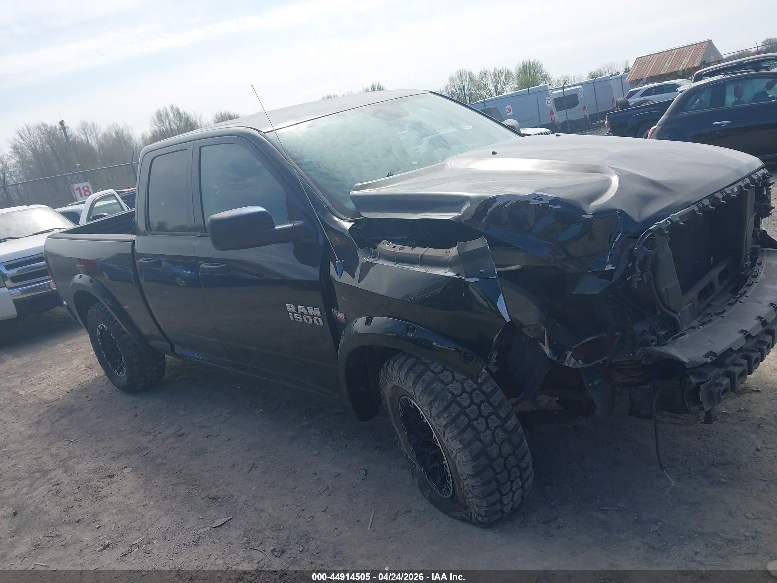 2014 Ram 1500 Express Black vin: 1C6RR7FT9ES126237