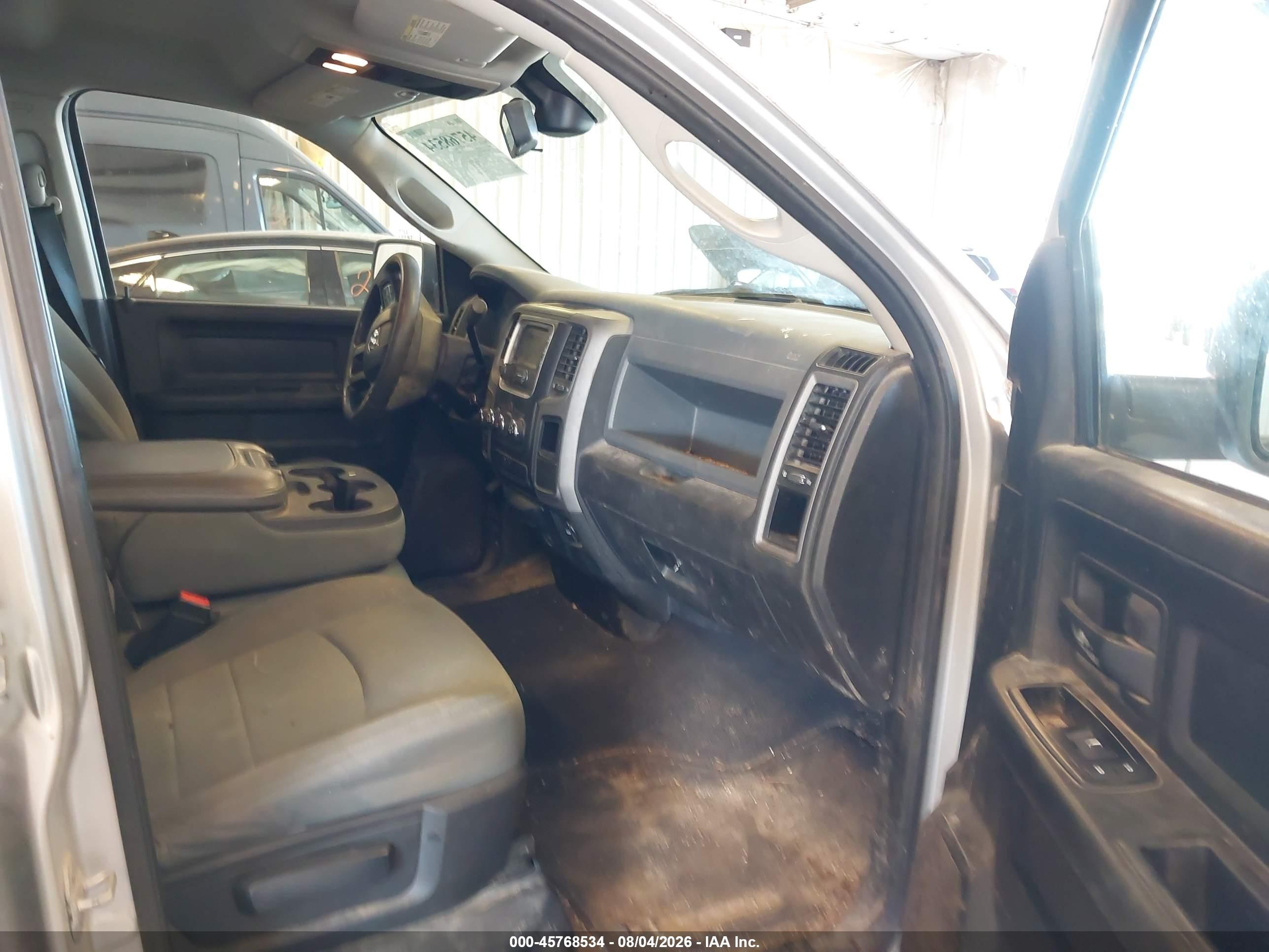 2014 Ram 1500 Tradesman Silver vin: 1C6RR7FT9ES137738