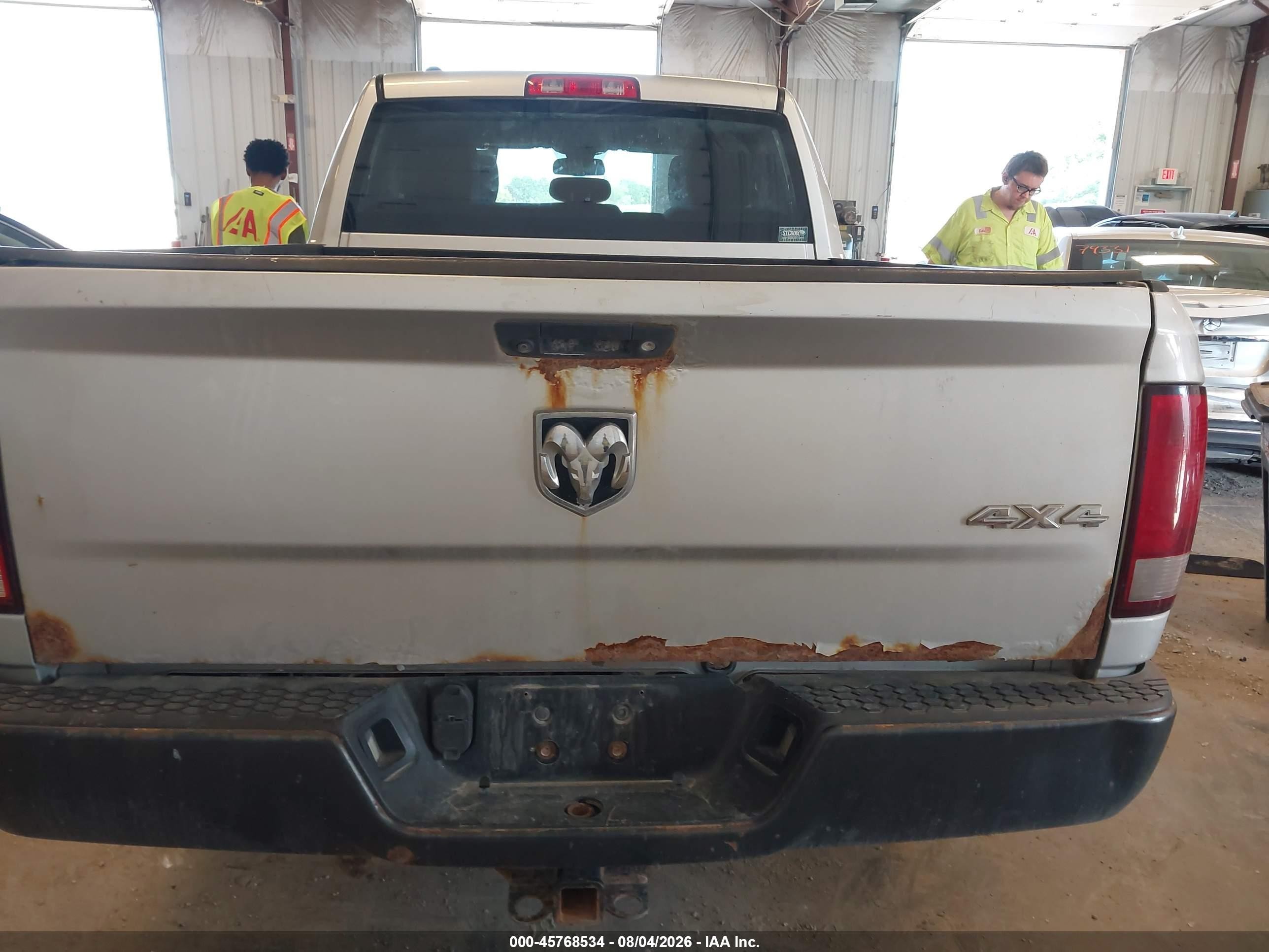 2014 Ram 1500 Tradesman Silver vin: 1C6RR7FT9ES137738