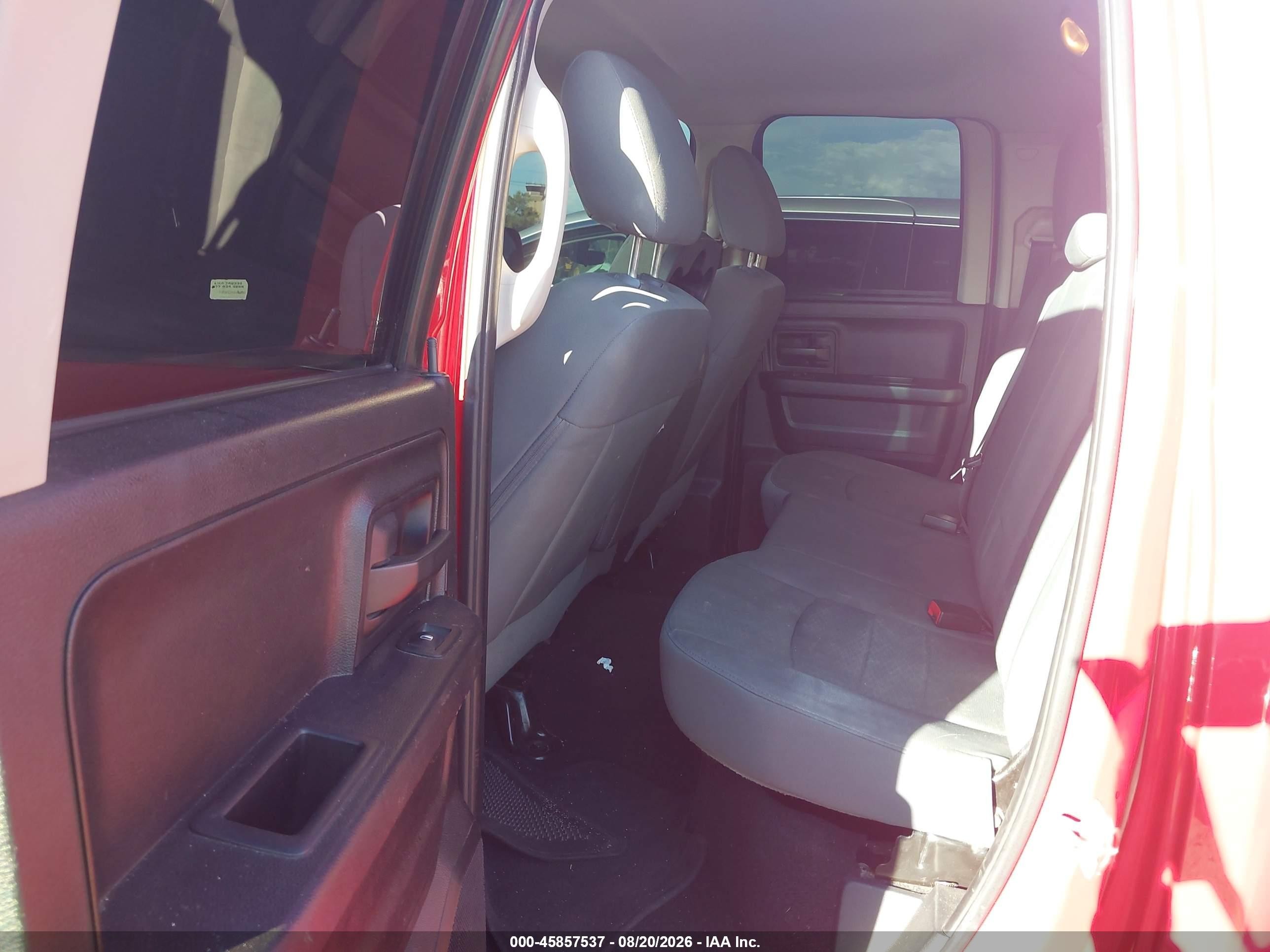 2014 Ram 1500 Express Red vin: 1C6RR7FT9ES344923