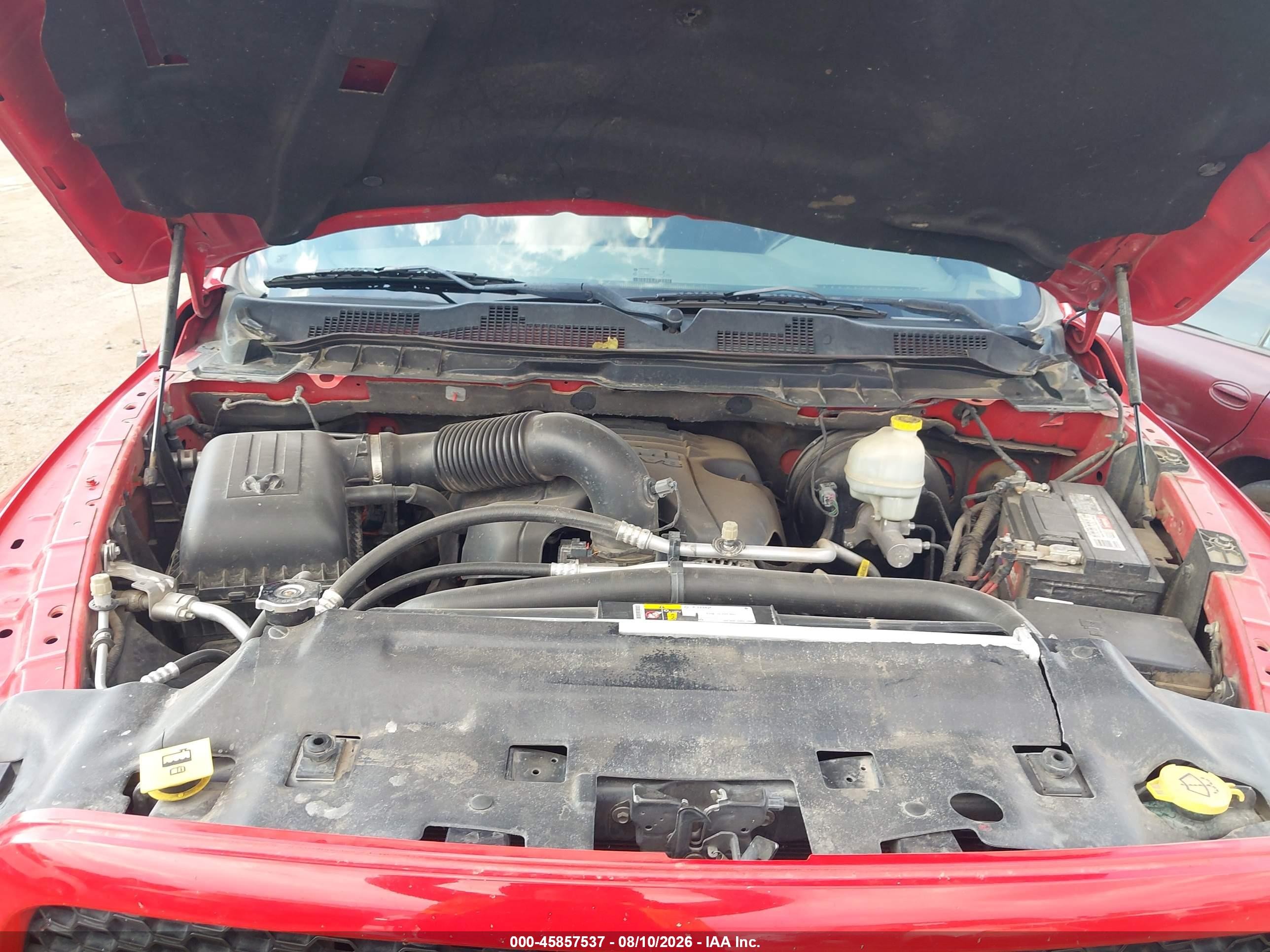 2014 Ram 1500 Express Red vin: 1C6RR7FT9ES344923