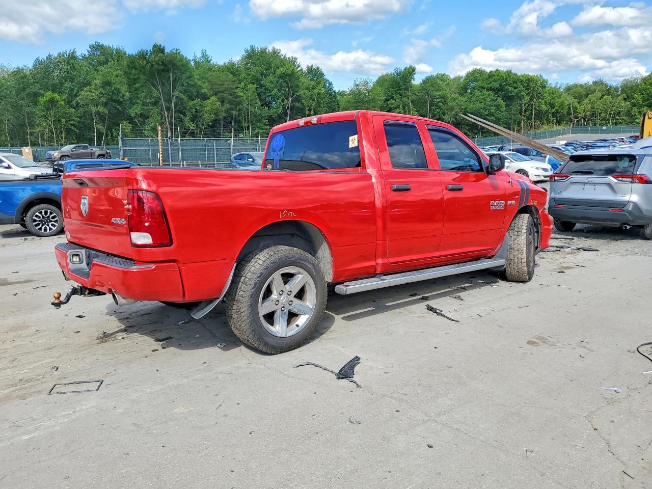 2015 Ram 1500 St Red vin: 1C6RR7FT9FS617862