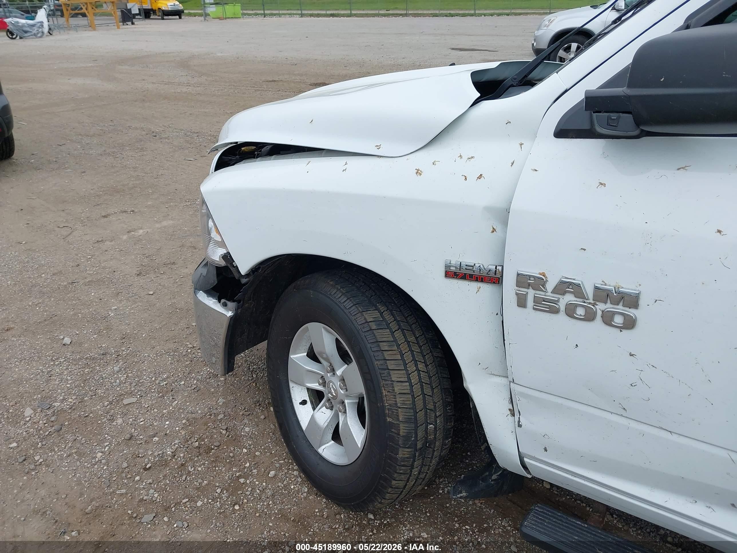2015 Ram 1500 Tradesman Белый vin: 1C6RR7FT9FS720117