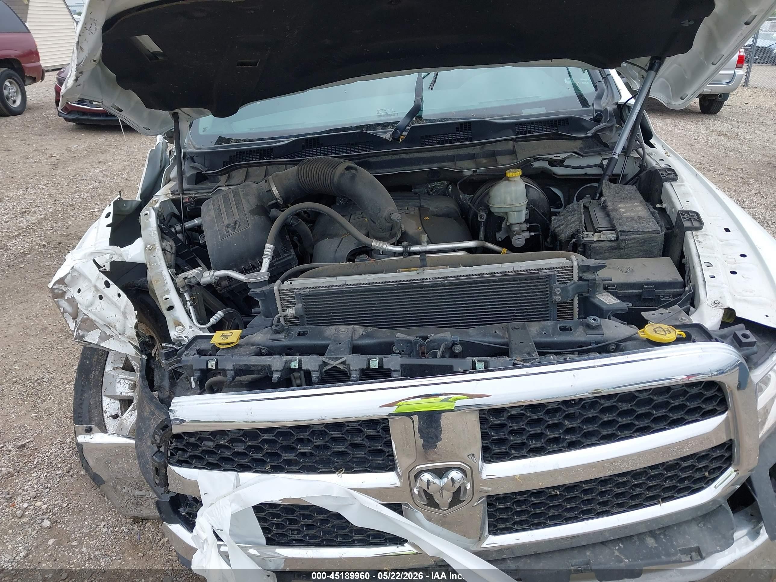 2015 Ram 1500 Tradesman Белый vin: 1C6RR7FT9FS720117