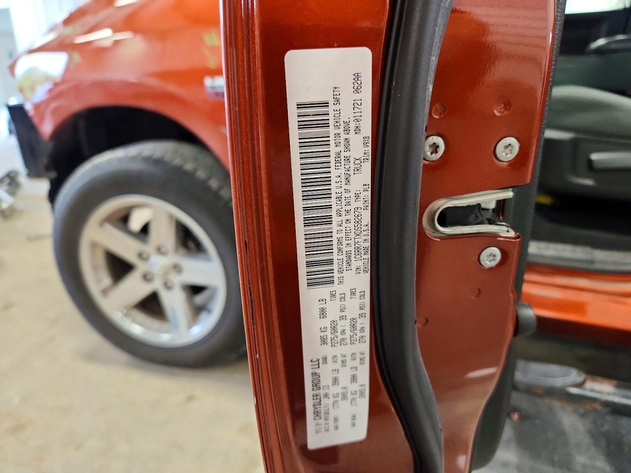 2013 Ram 1500 St Orange vin: 1C6RR7FTXDS582679