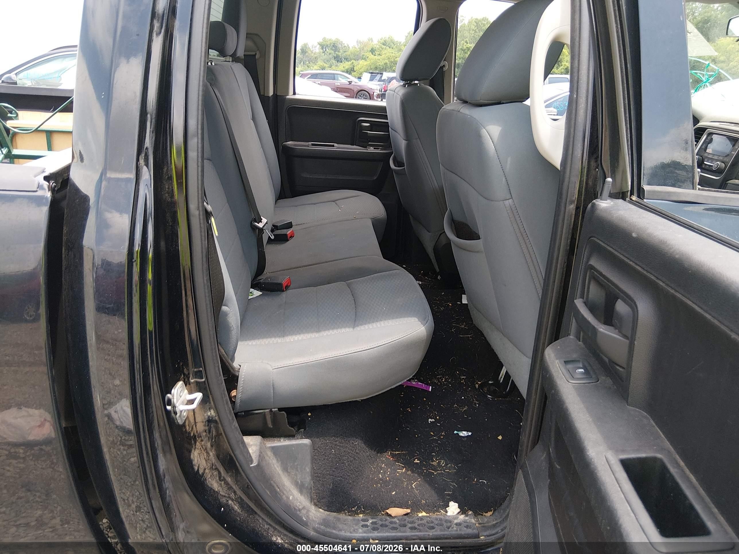 2013 Ram 1500 St Black vin: 1C6RR7FTXDS589891