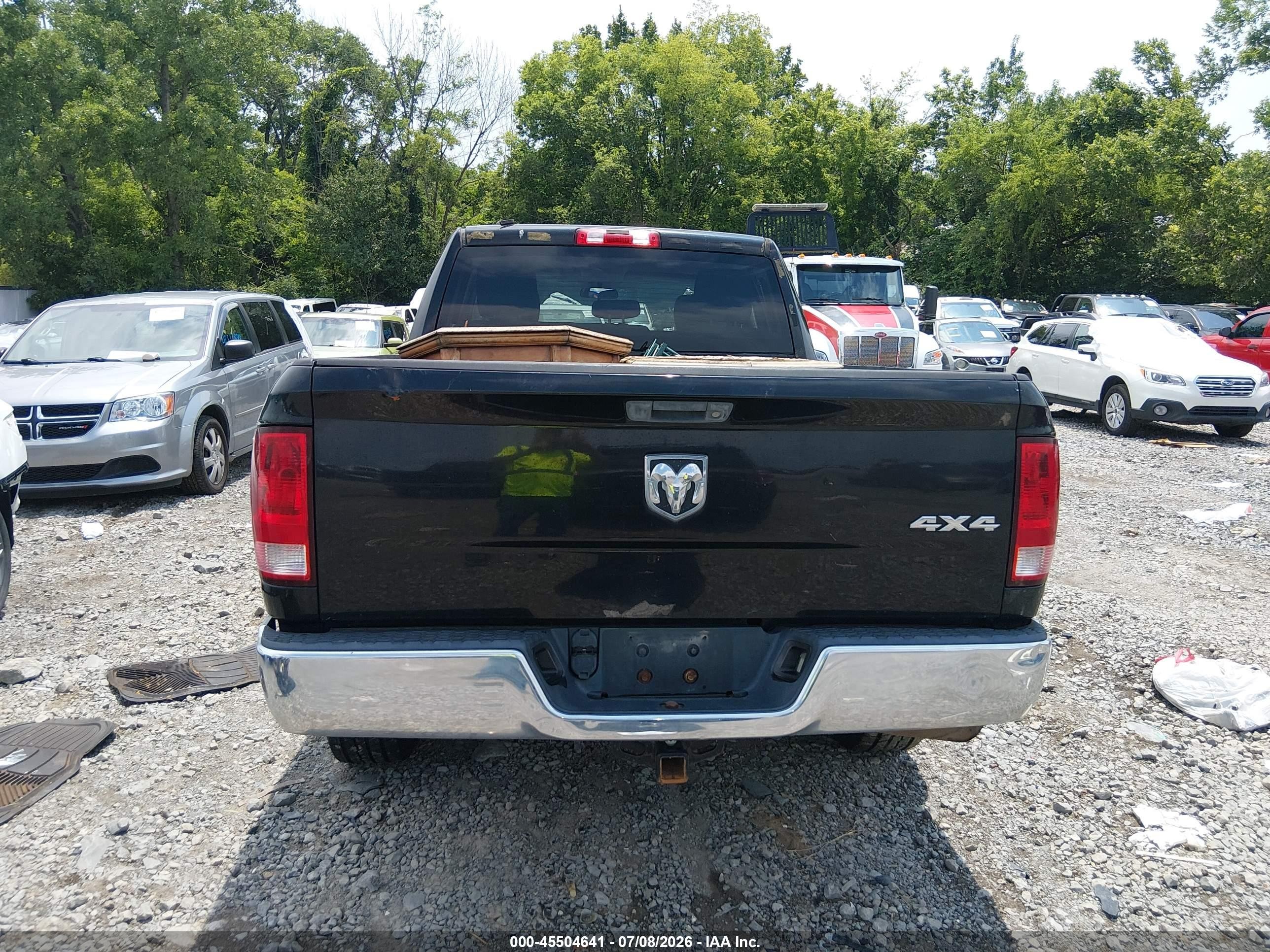 2013 Ram 1500 St Black vin: 1C6RR7FTXDS589891