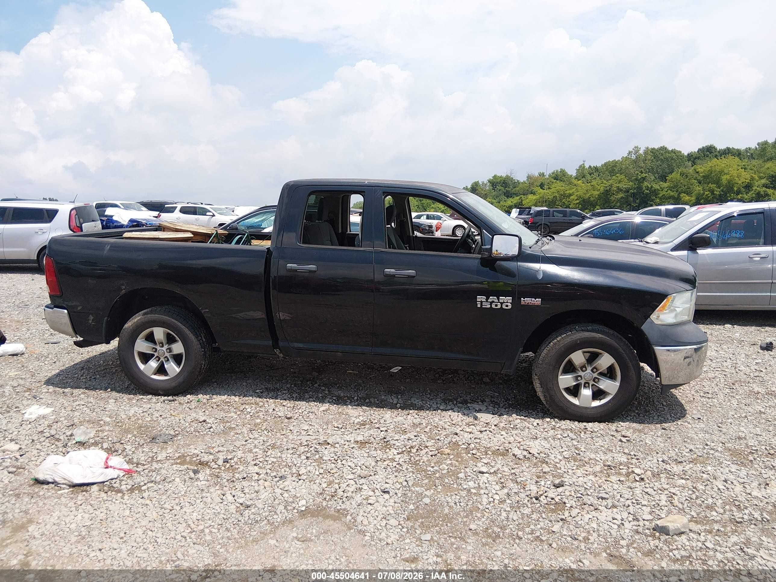 2013 Ram 1500 St Black vin: 1C6RR7FTXDS589891