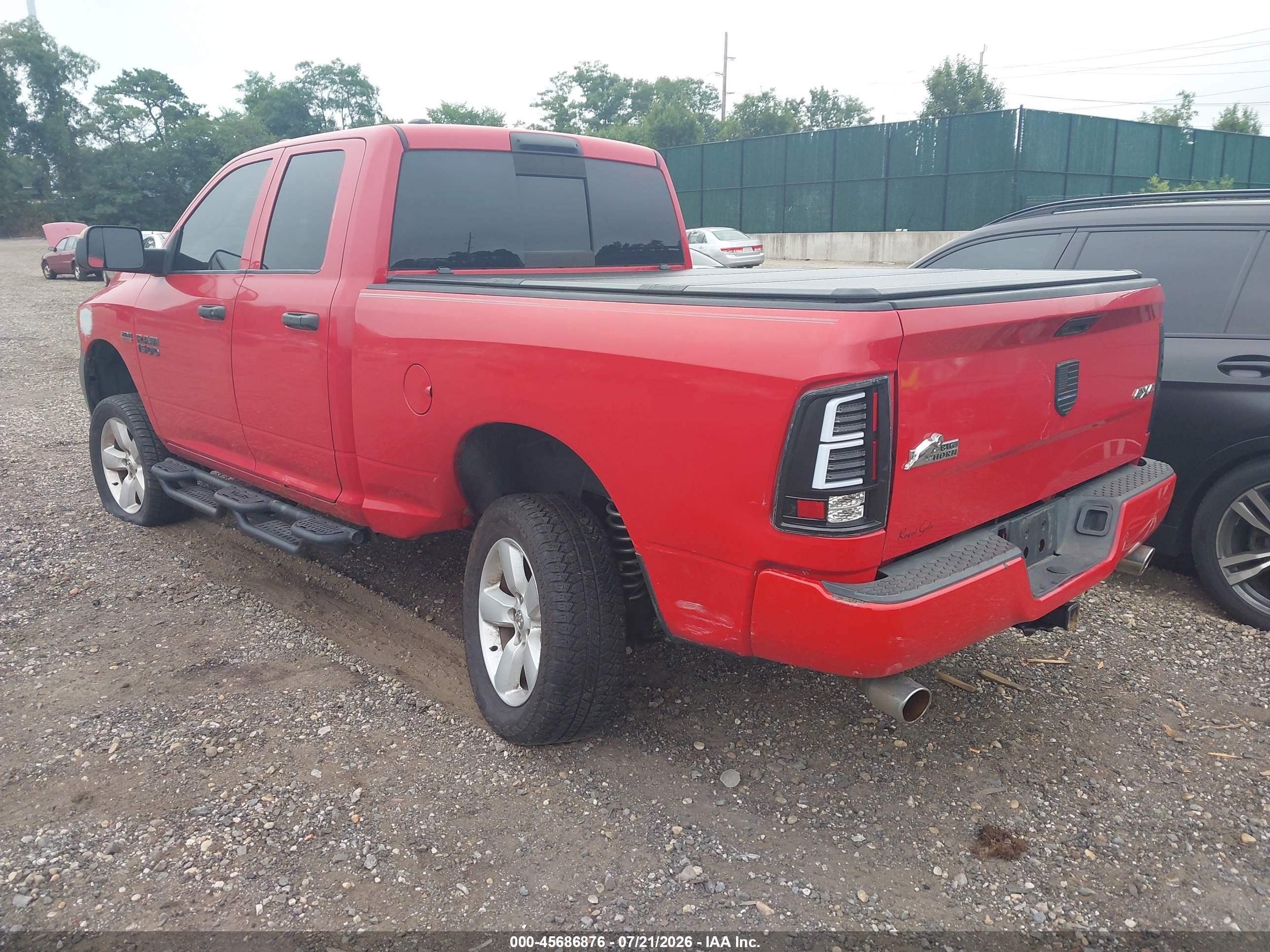 2013 Ram 1500 Express Red vin: 1C6RR7FTXDS668817