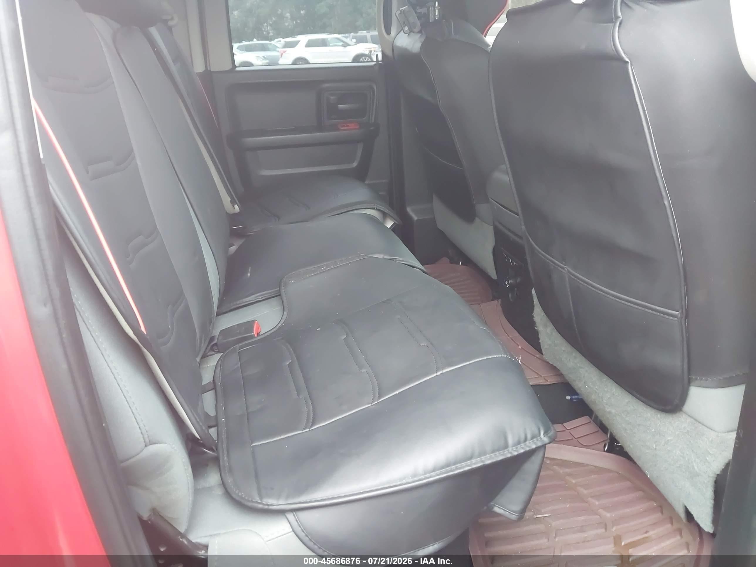 2013 Ram 1500 Express Red vin: 1C6RR7FTXDS668817