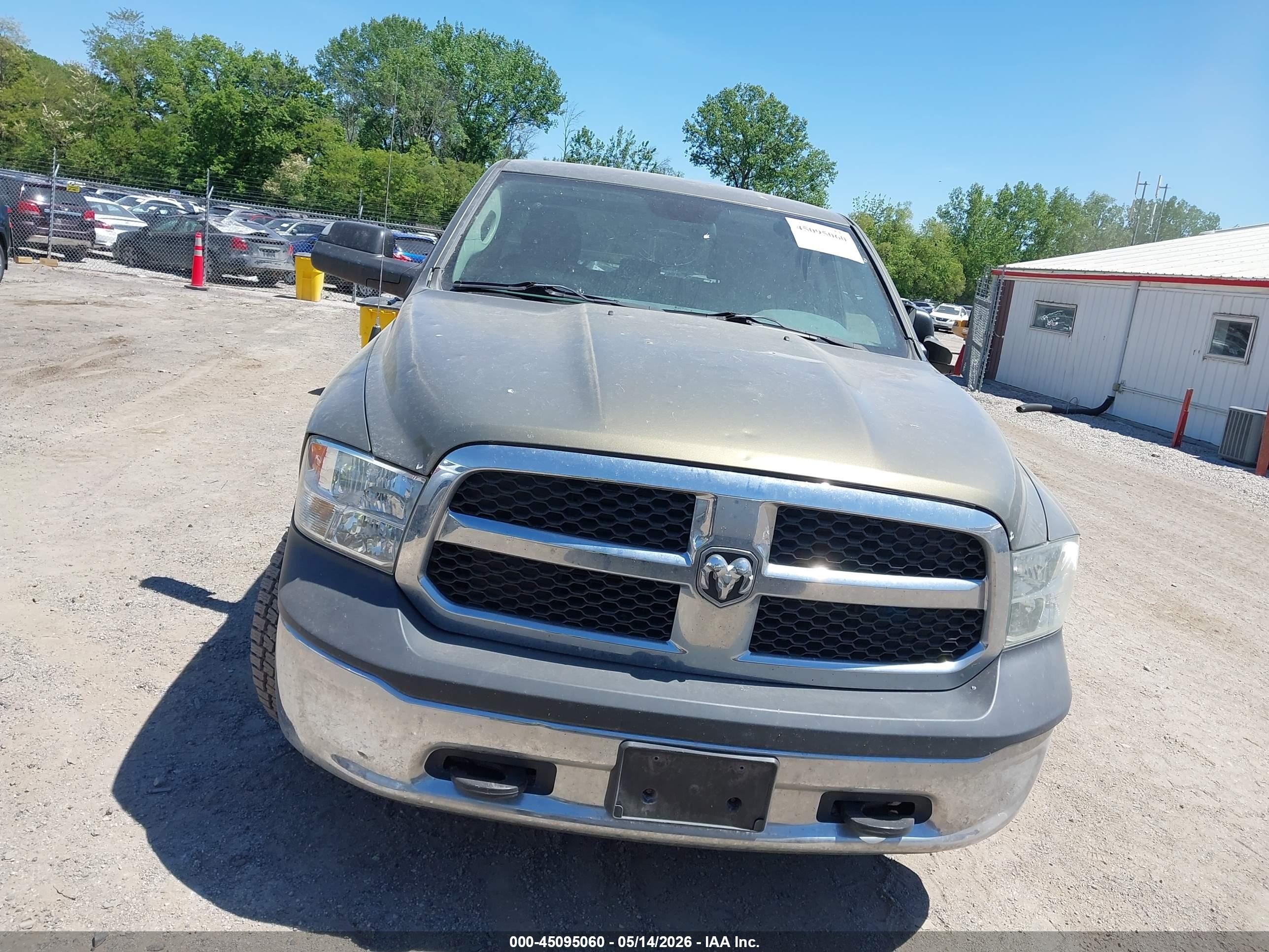 2014 Ram 1500 Tradesman Gray vin: 1C6RR7FTXES202709