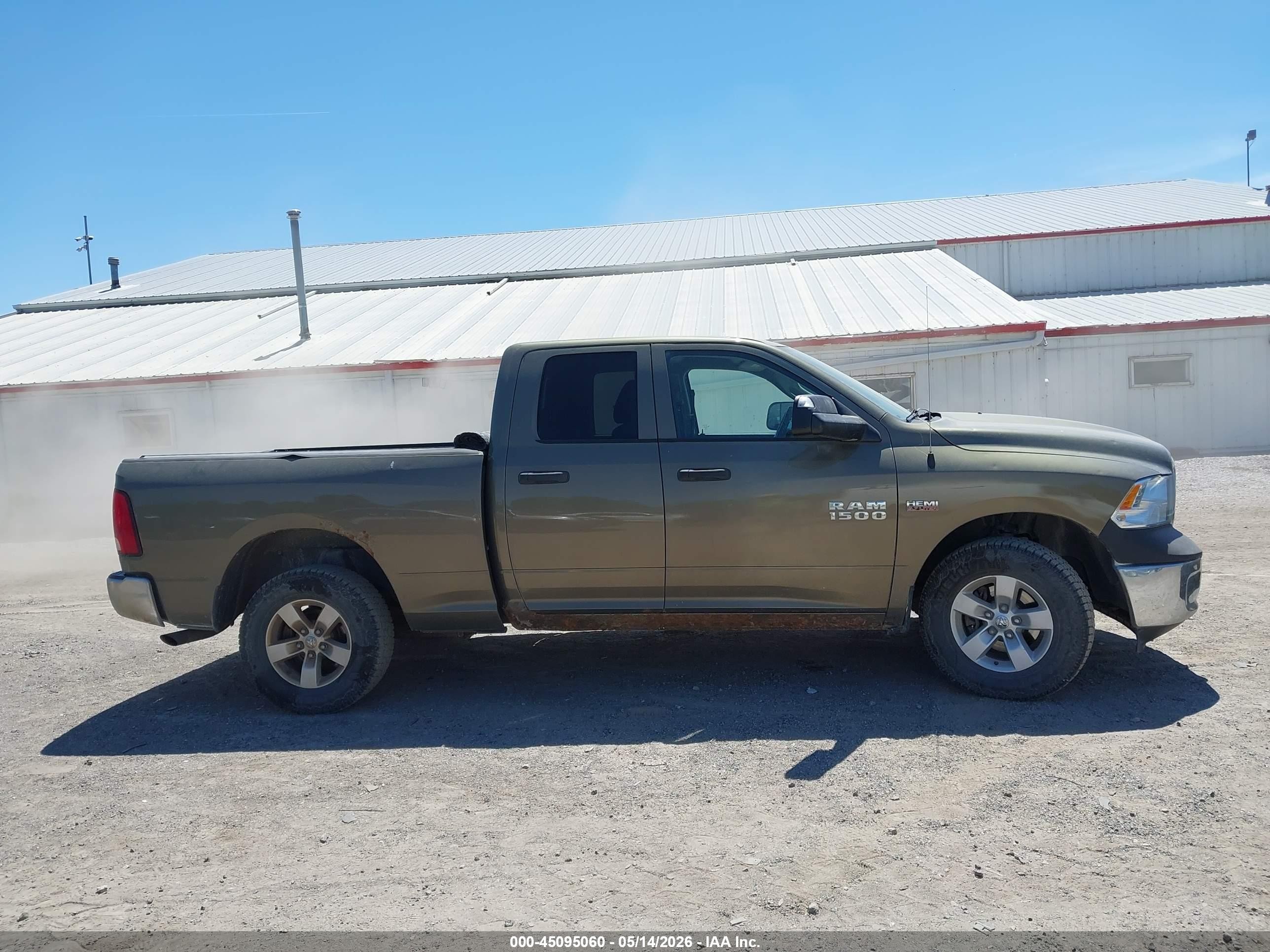 2014 Ram 1500 Tradesman Gray vin: 1C6RR7FTXES202709