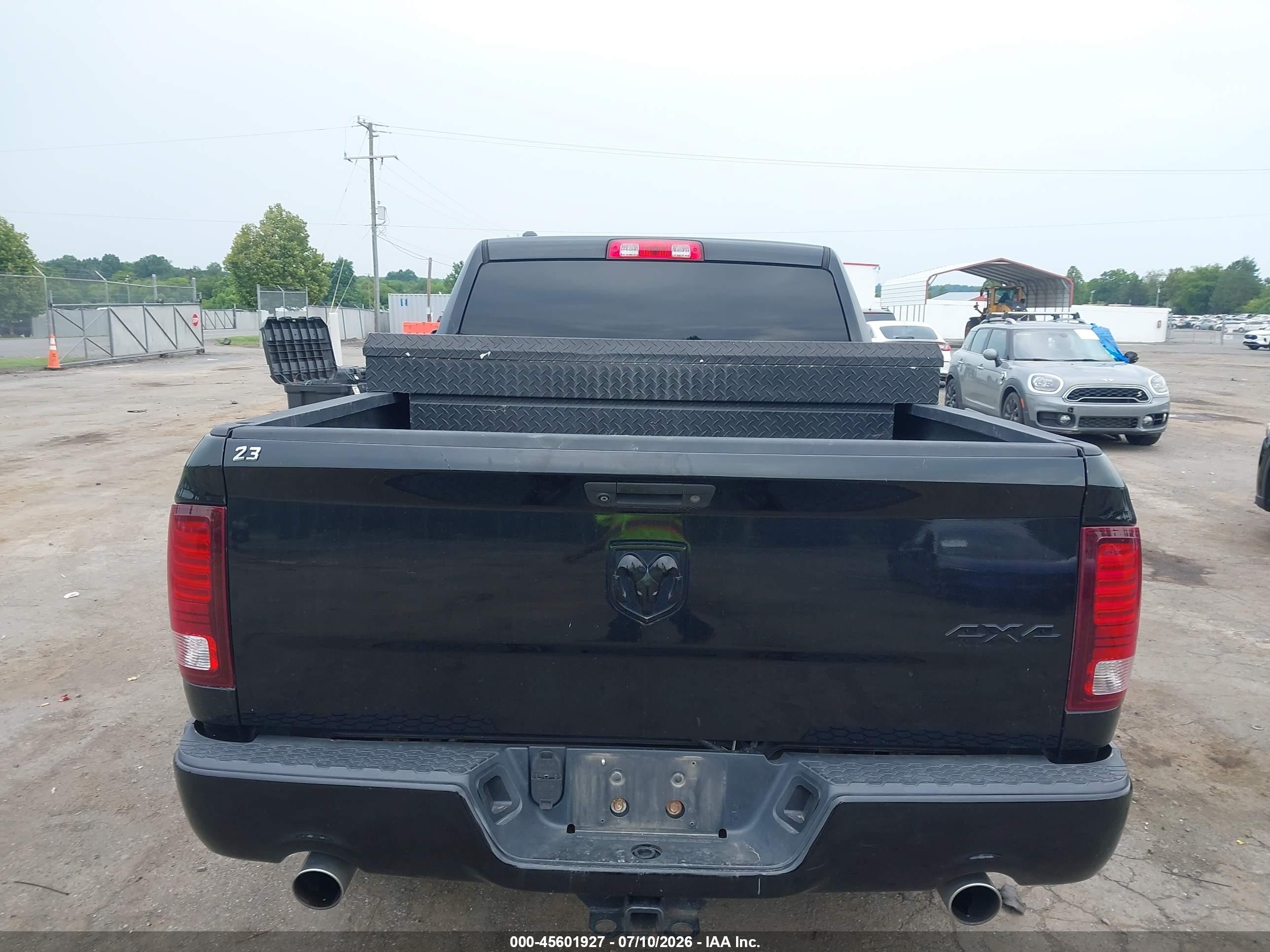 2014 Ram 1500 Express Черный vin: 1C6RR7FTXES215041