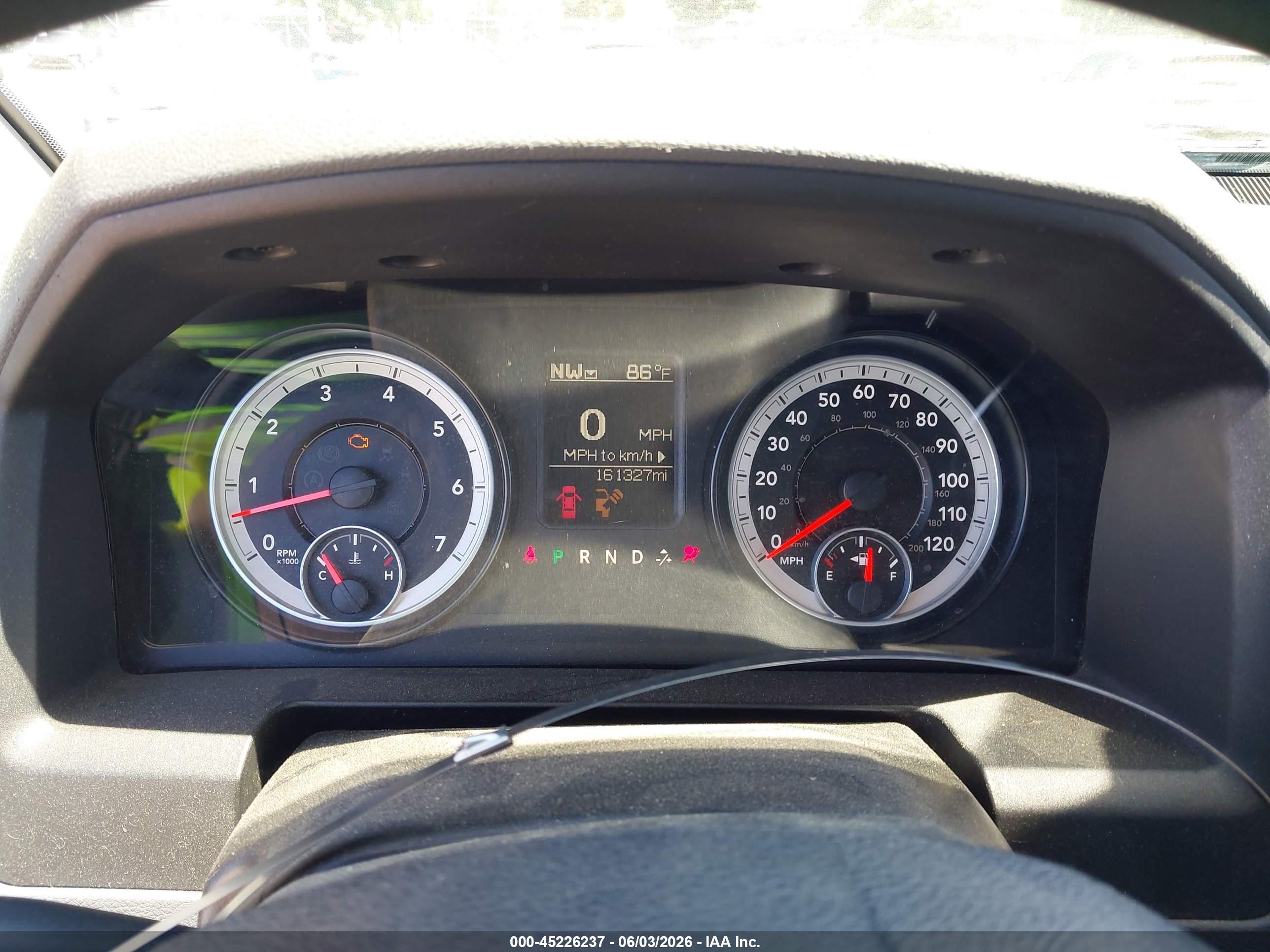 2014 Ram 1500 Express Black vin: 1C6RR7FTXES262814