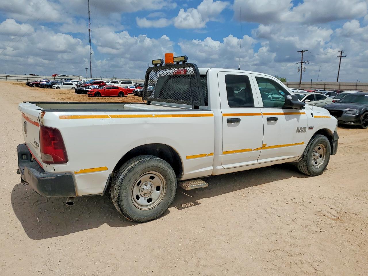2014 Ram 1500 St White vin: 1C6RR7FTXES323031