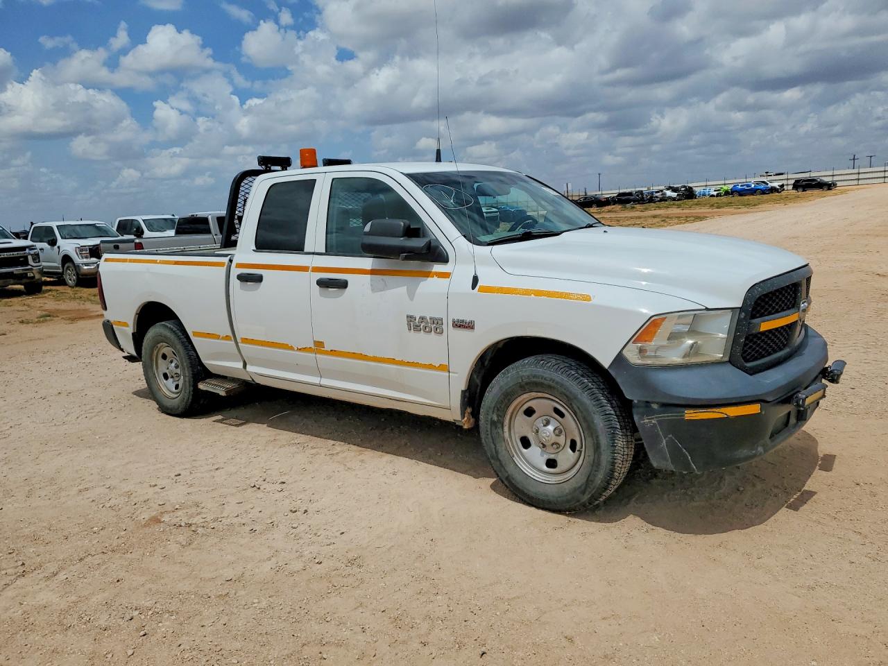 2014 Ram 1500 St White vin: 1C6RR7FTXES323031
