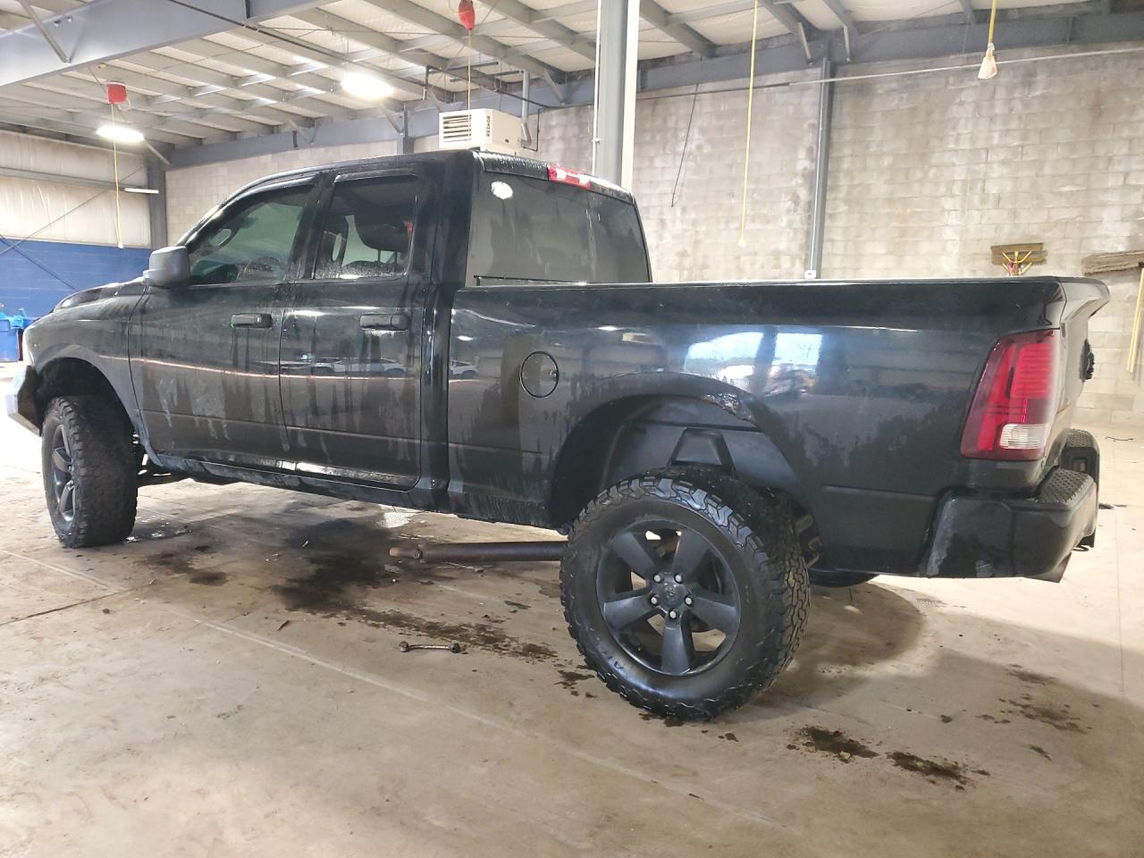 2014 Ram 1500 St Black vin: 1C6RR7FTXES349399 Damage: Left Front Tire, Worn, Replacement Required