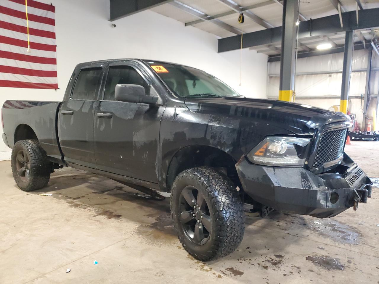 2014 Ram 1500 St Black vin: 1C6RR7FTXES349399 Damage: Overall Vehicle, Chipped, 10 Or More