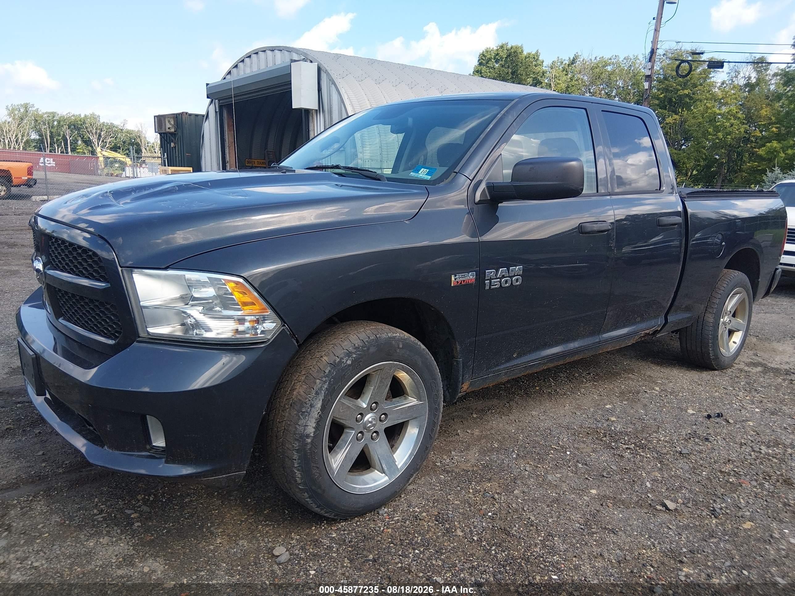 2014 Ram 1500 Express Blue vin: 1C6RR7FTXES427552