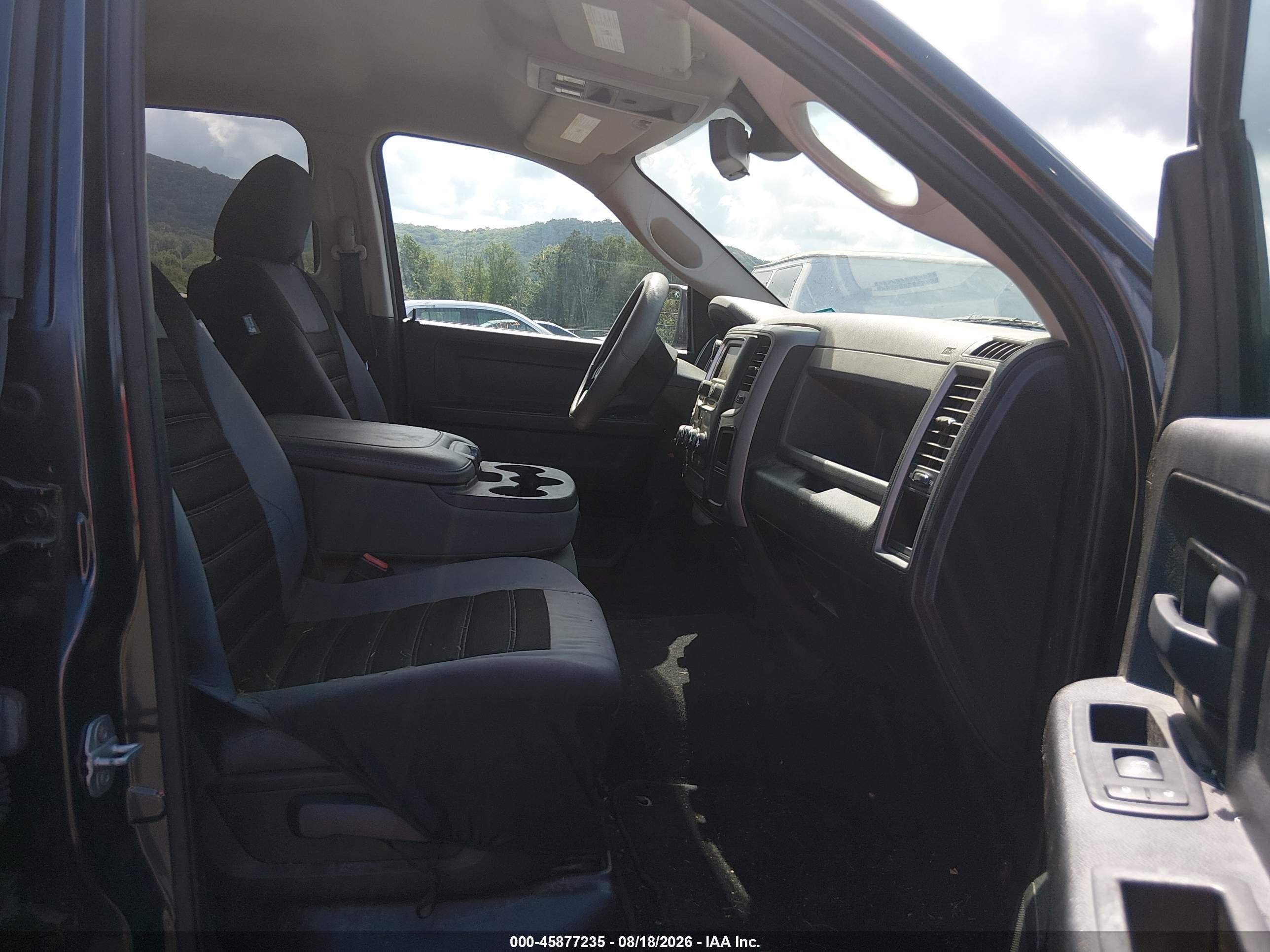 2014 Ram 1500 Express Blue vin: 1C6RR7FTXES427552