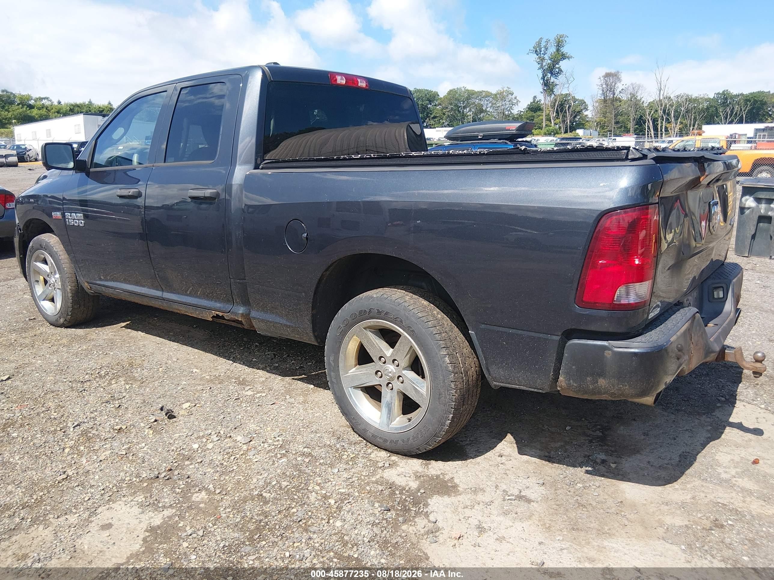 2014 Ram 1500 Express Blue vin: 1C6RR7FTXES427552