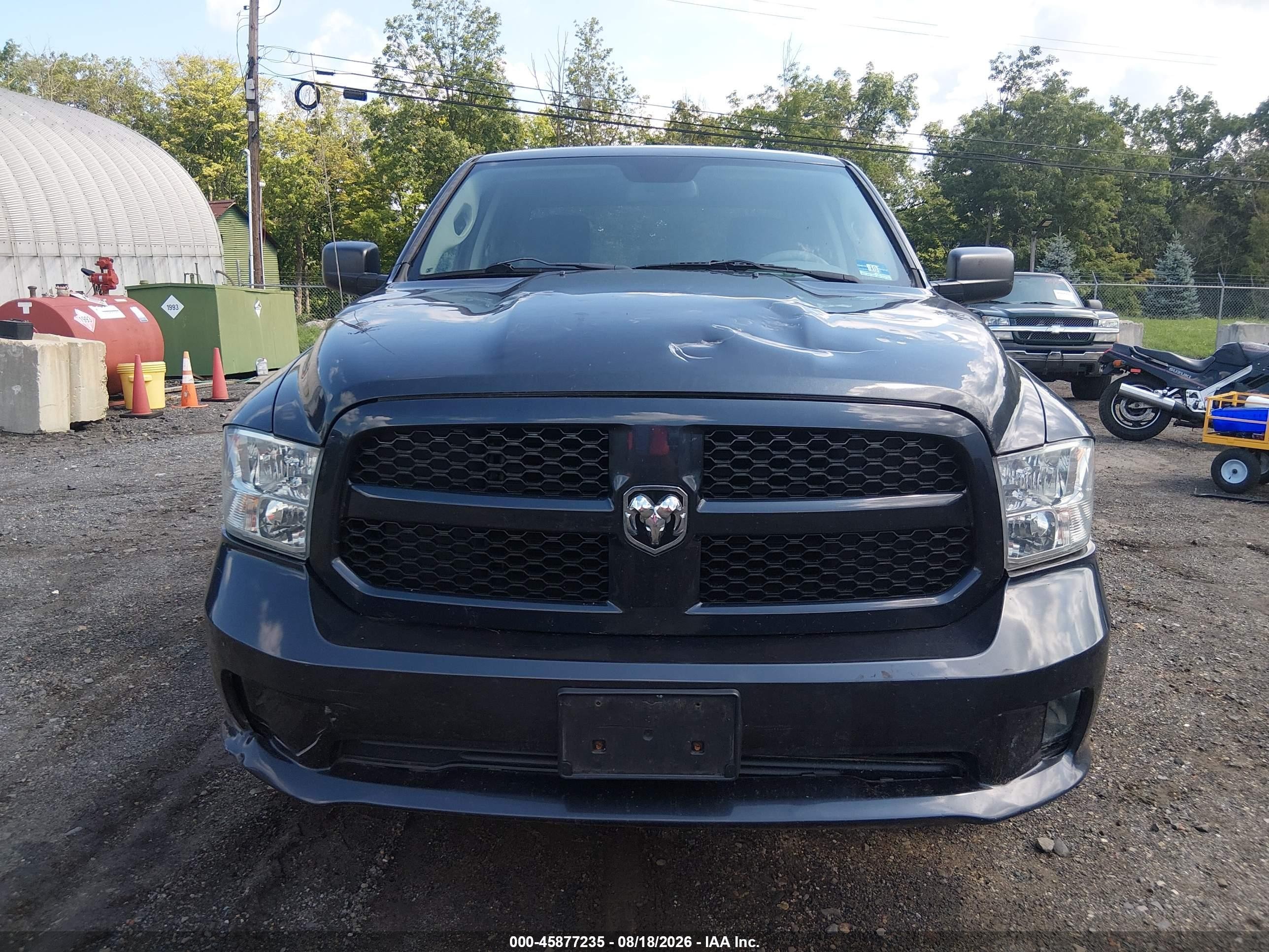 2014 Ram 1500 Express Blue vin: 1C6RR7FTXES427552