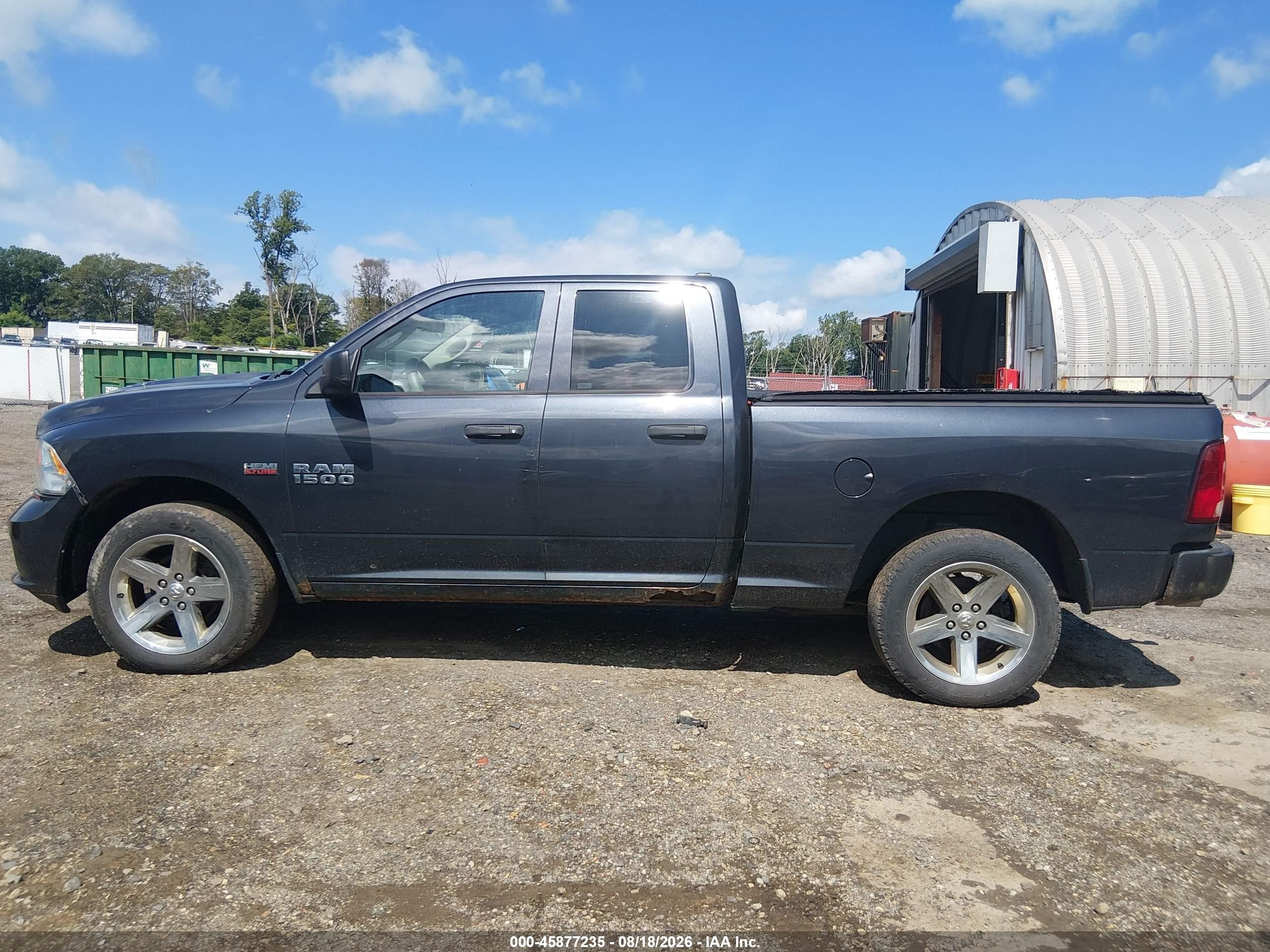 2014 Ram 1500 Express Blue vin: 1C6RR7FTXES427552