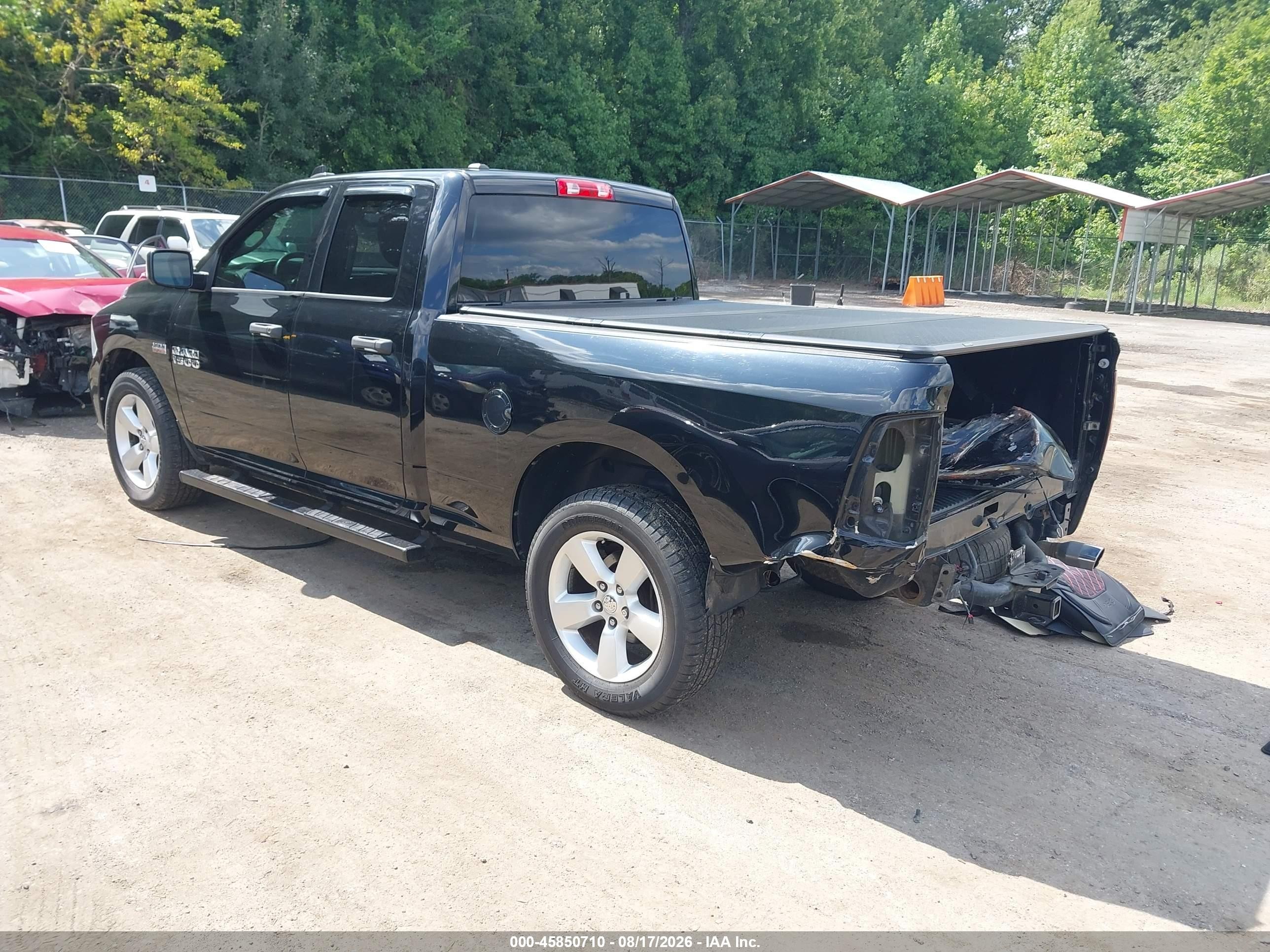 2015 Ram 1500 Express Black vin: 1C6RR7FTXFS597315